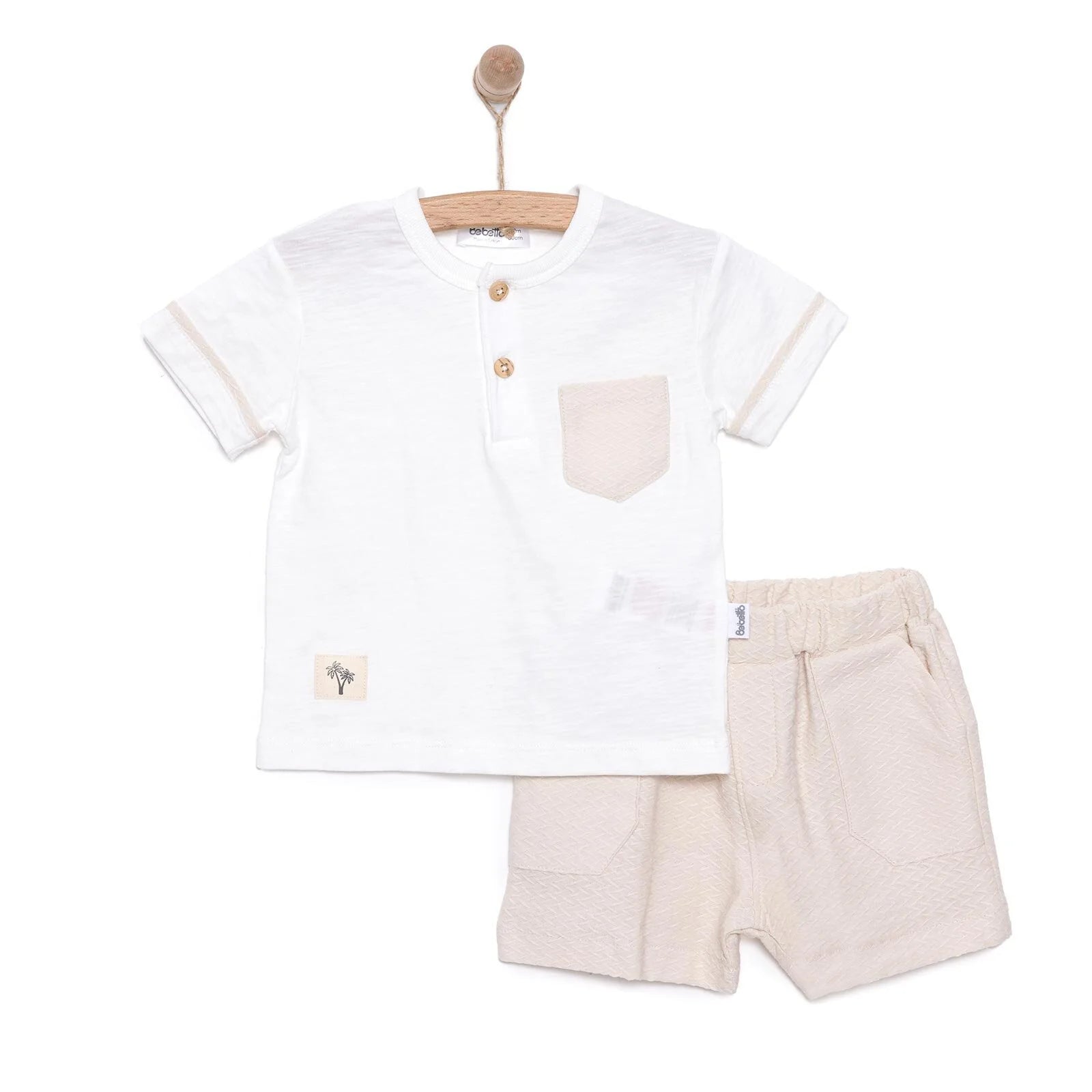 Bebetto Good Adventure Boy Shirt - Shorts - White - ebebek - Black Friday