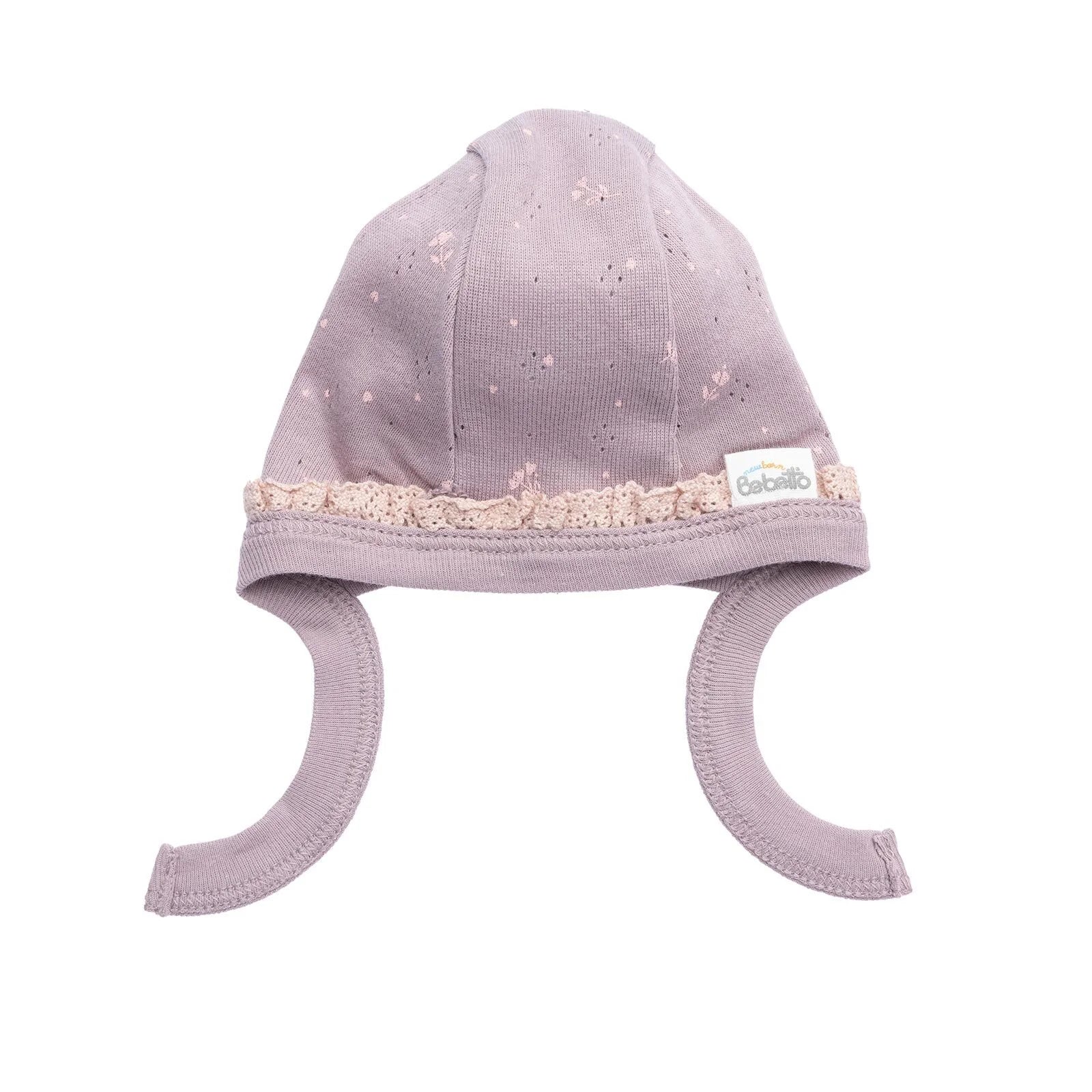 Bebetto Newborn Baby Girl Nature Hat 2 Pcs - Powder - ebebek - Black Friday