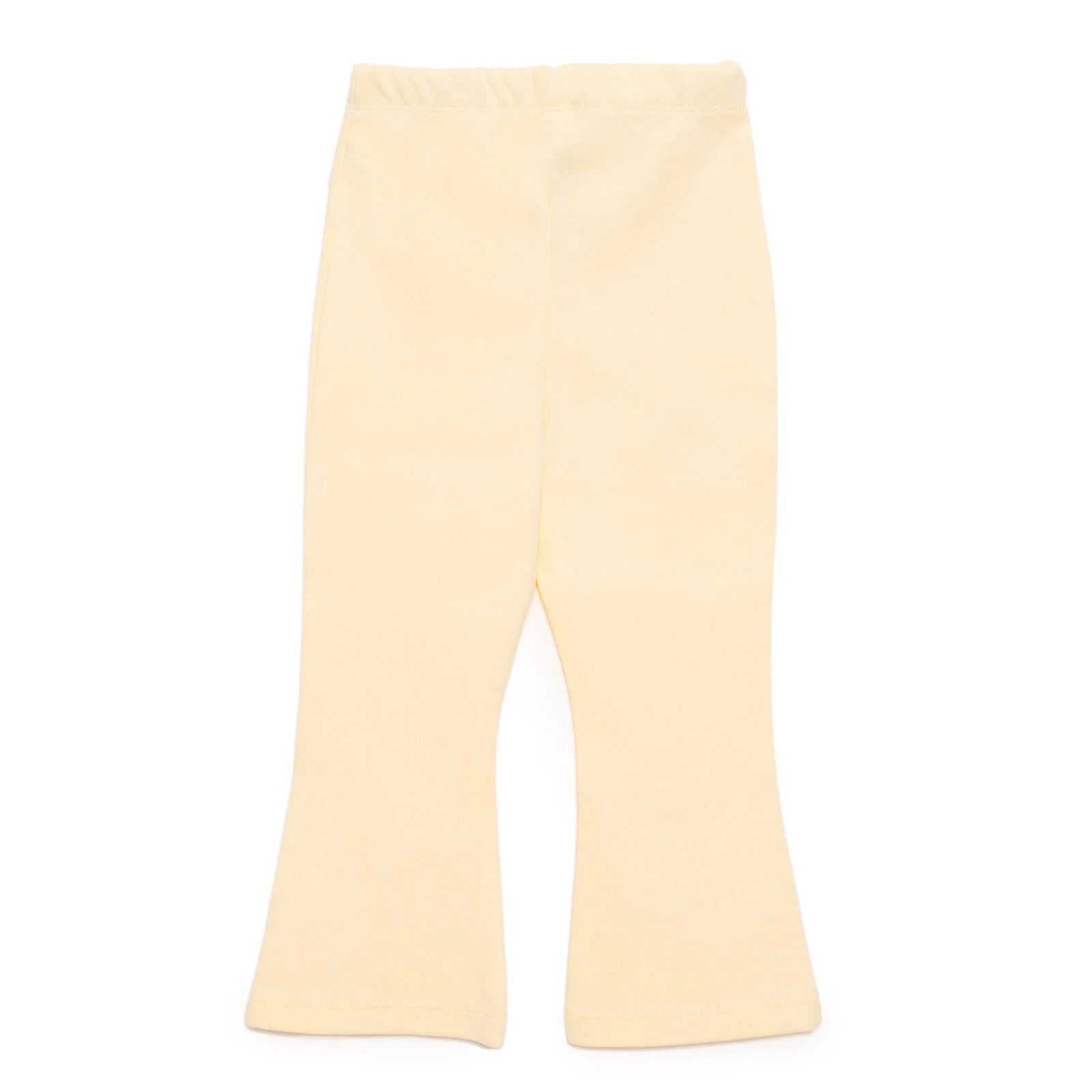 HelloBaby Basic Girl Flare Leggings - Yellow - ebebek - Black Friday