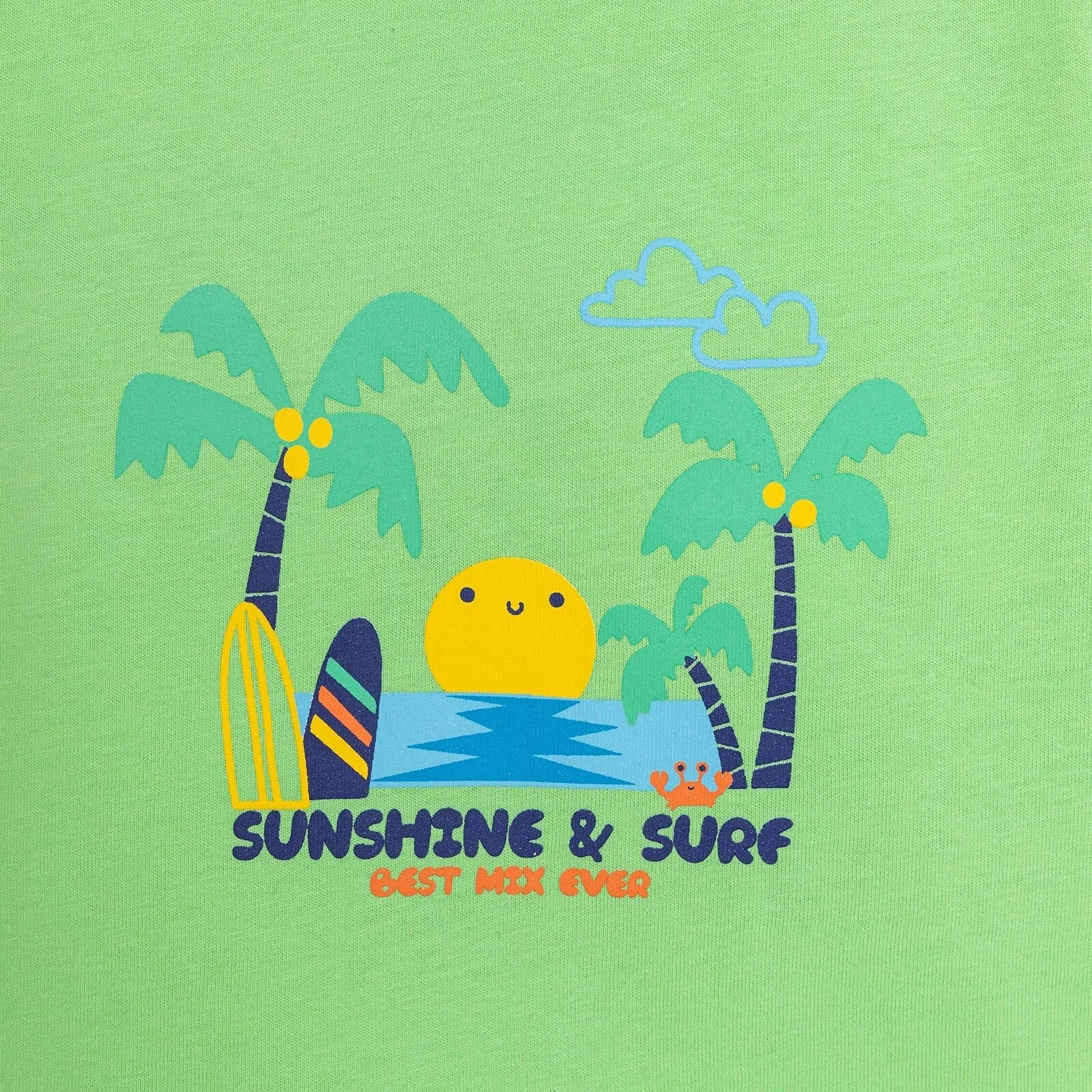 HelloBaby Basic Tshirt - Green - ebebek - Black Friday