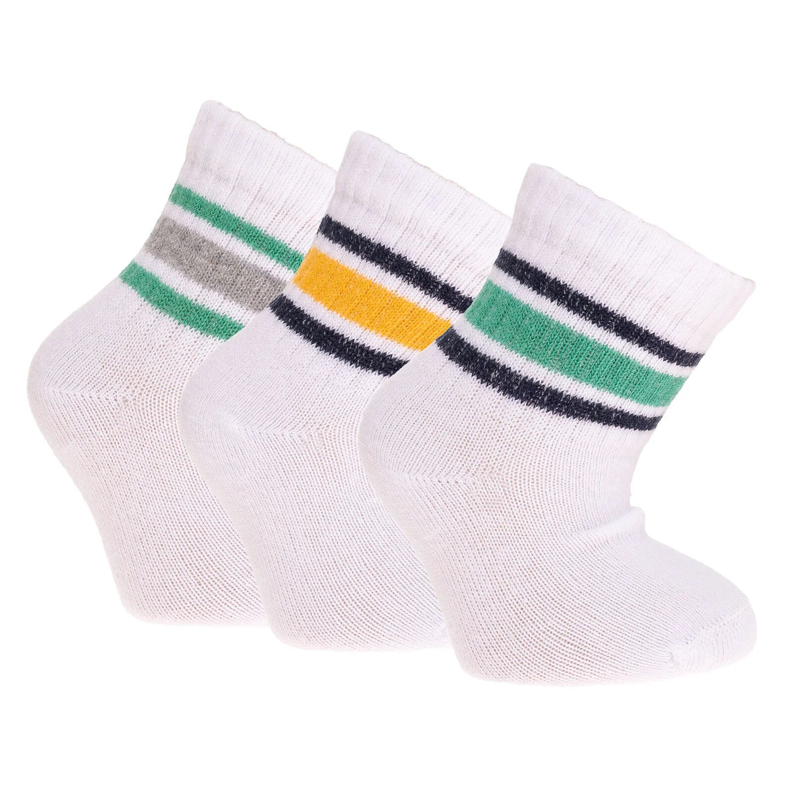 HelloBaby Baby Boy Pack of 3 Socks - White - ebebek - Black Friday