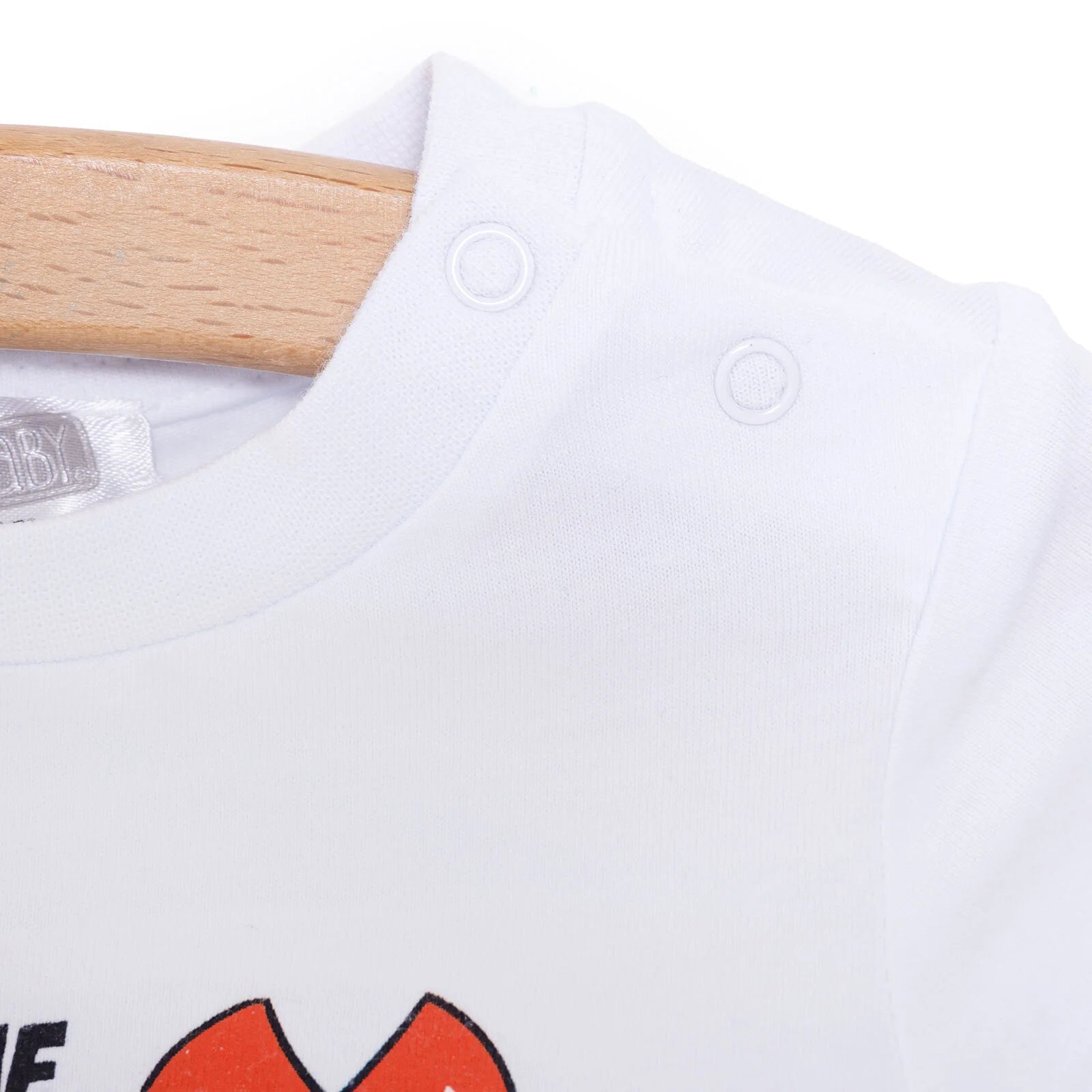 HelloBaby Basic Boy Crab Printed Tshirt - White - ebebek - Black Friday