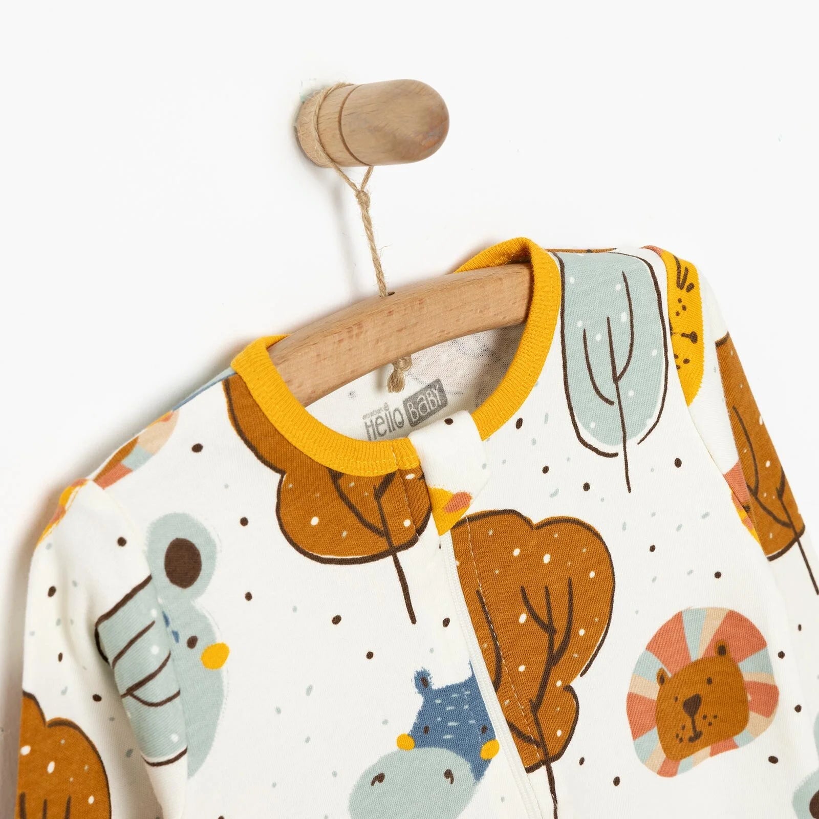 HelloBaby Boy Jumpsuit - Ecru - ebebek - Black Friday