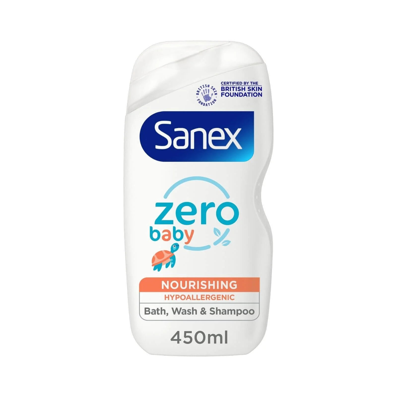 Sanex Baby Wash Zero% Baby Nourish 450ml - ebebek - Black Friday