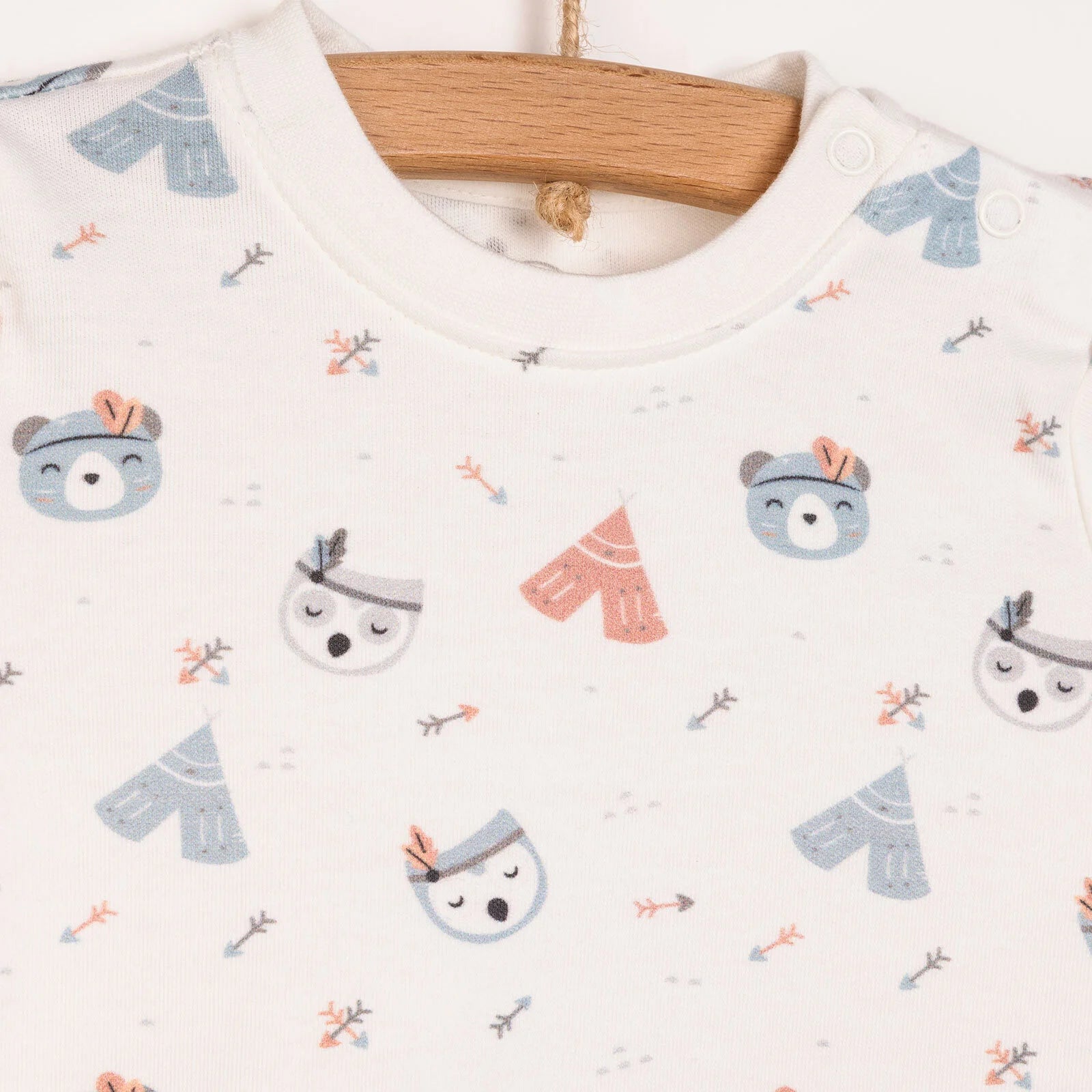 Pambuliq Baby Boy Long Sleeve Pyjamas Set - Grey - ebebek - Black Friday