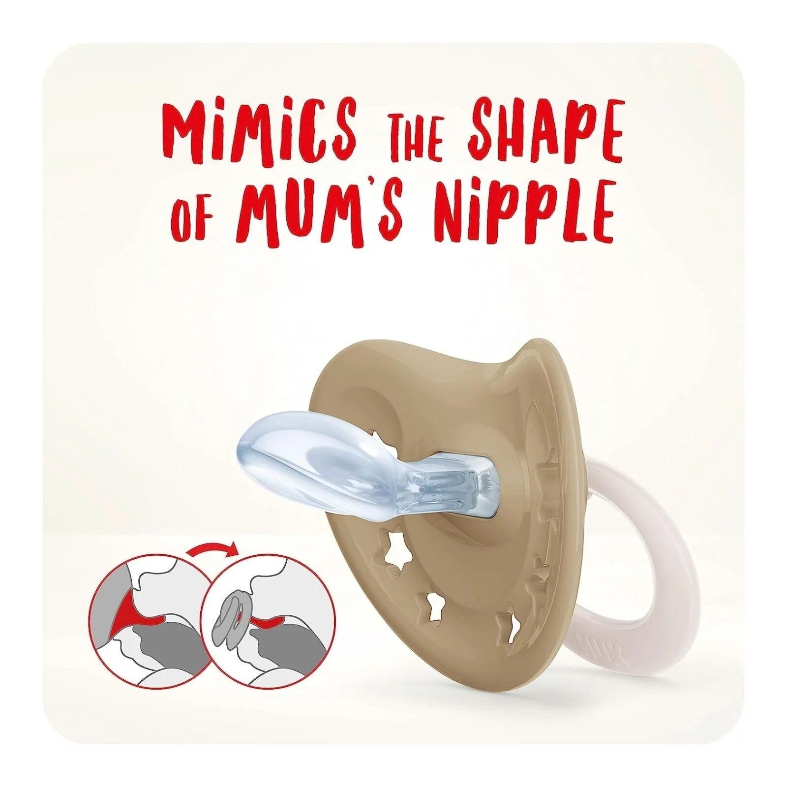 NUK Signature Soother 0 - 6 months Pack of 2 - Pink - ebebek - Black Friday