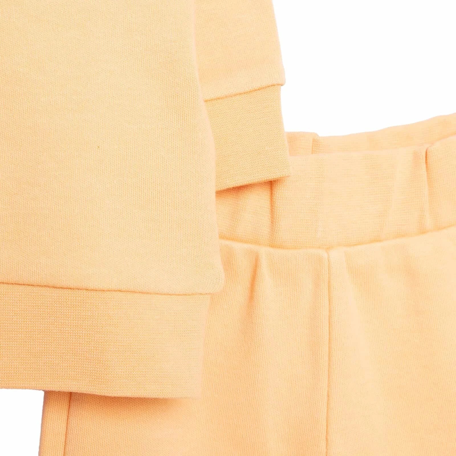 HelloBaby Basic Girl Text Printed Jogging Set - Orange - ebebek - Black Friday