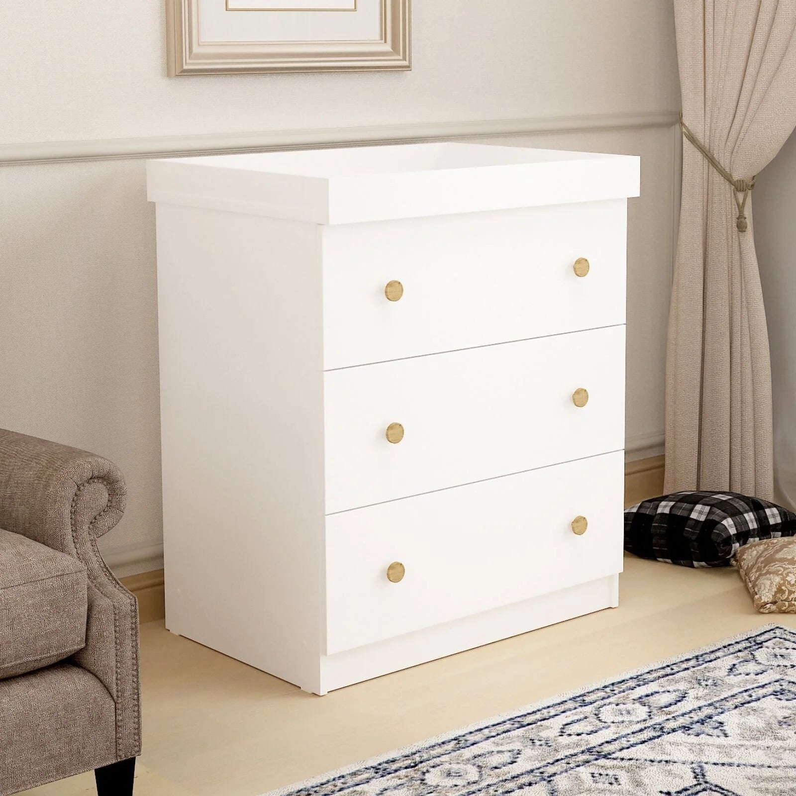 Shefa Kids 888 Changing Dresser - White - ebebek - Black Friday