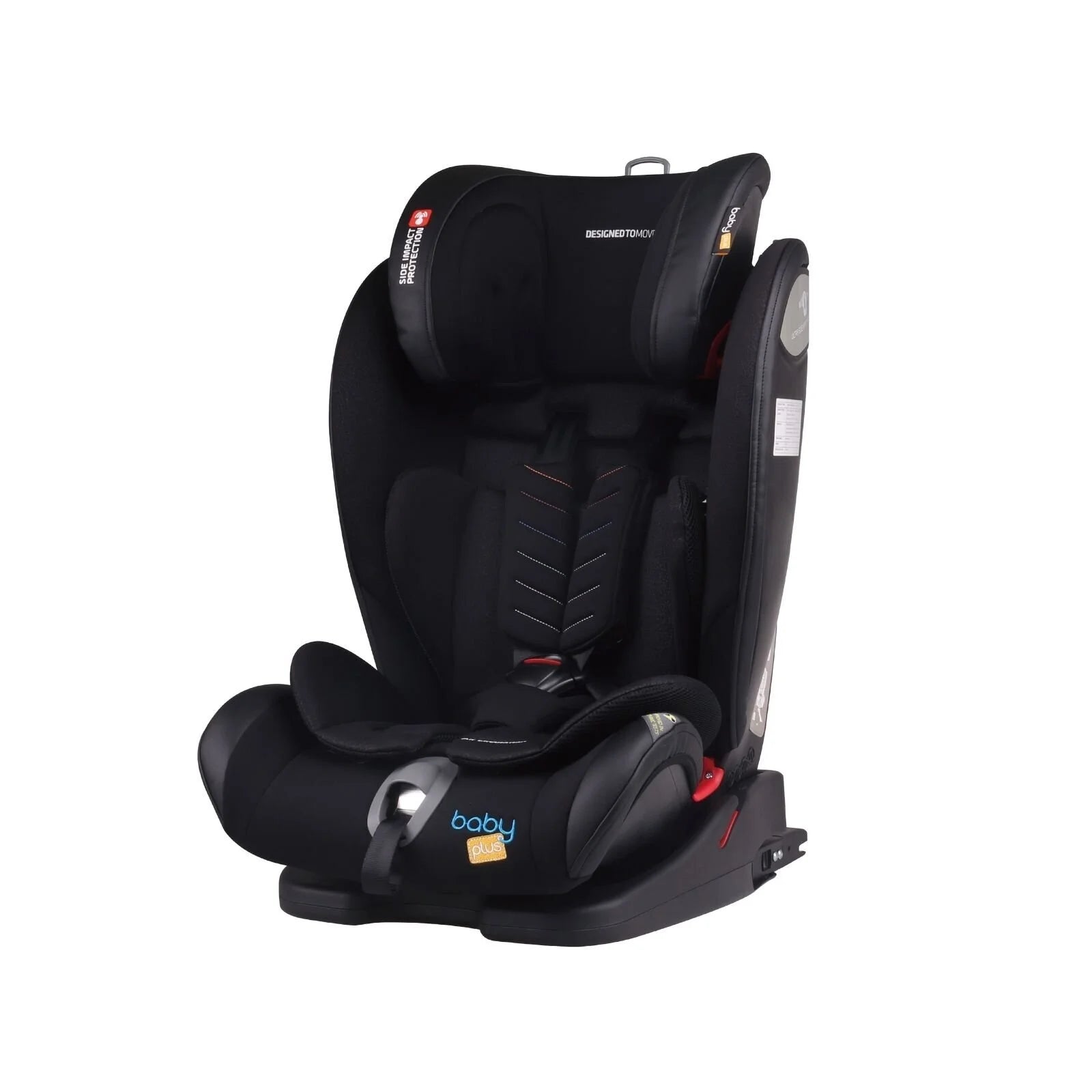 baby plus Secure Group 1/2/3 (9 Months to 12 Years) Car Seat - Black - ebebek - Black Friday