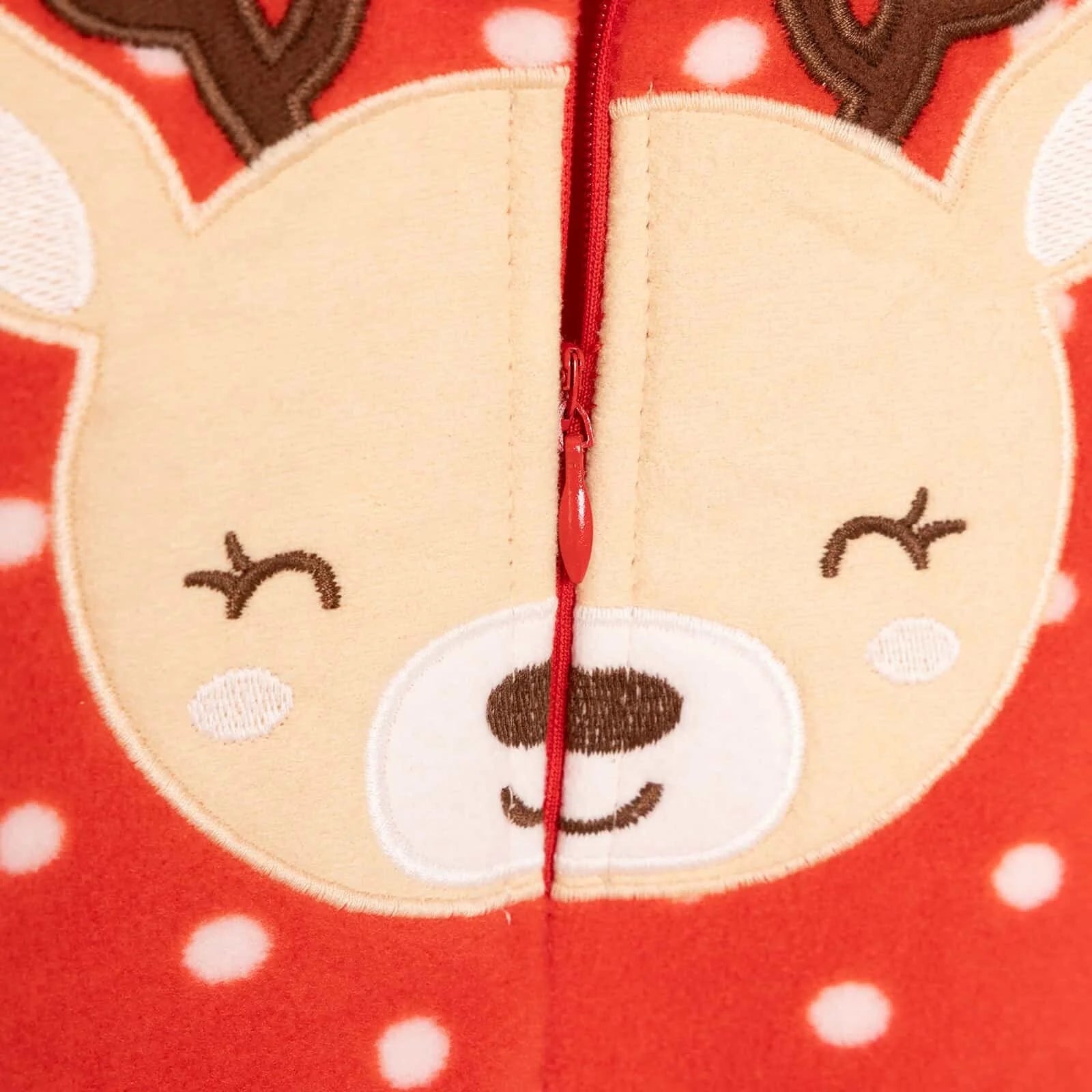 HelloBaby Newborn Fleece Hooded Overall - Red - ebebek - Black Friday