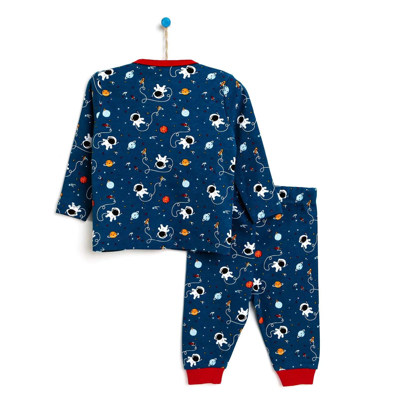 HelloBaby Basic Baby Boy Pyjamas Set - Indigo - ebebek - Black Friday