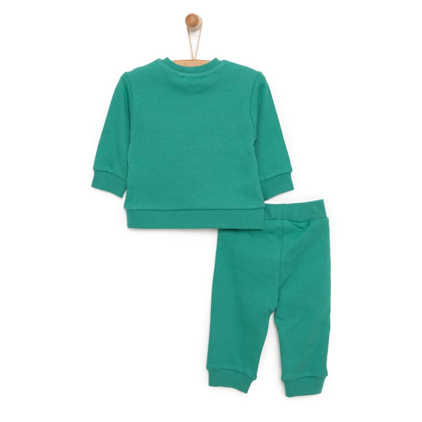 HelloBaby Basic Boy Number Printed Joggi - Dark Green - ebebek - Black Friday