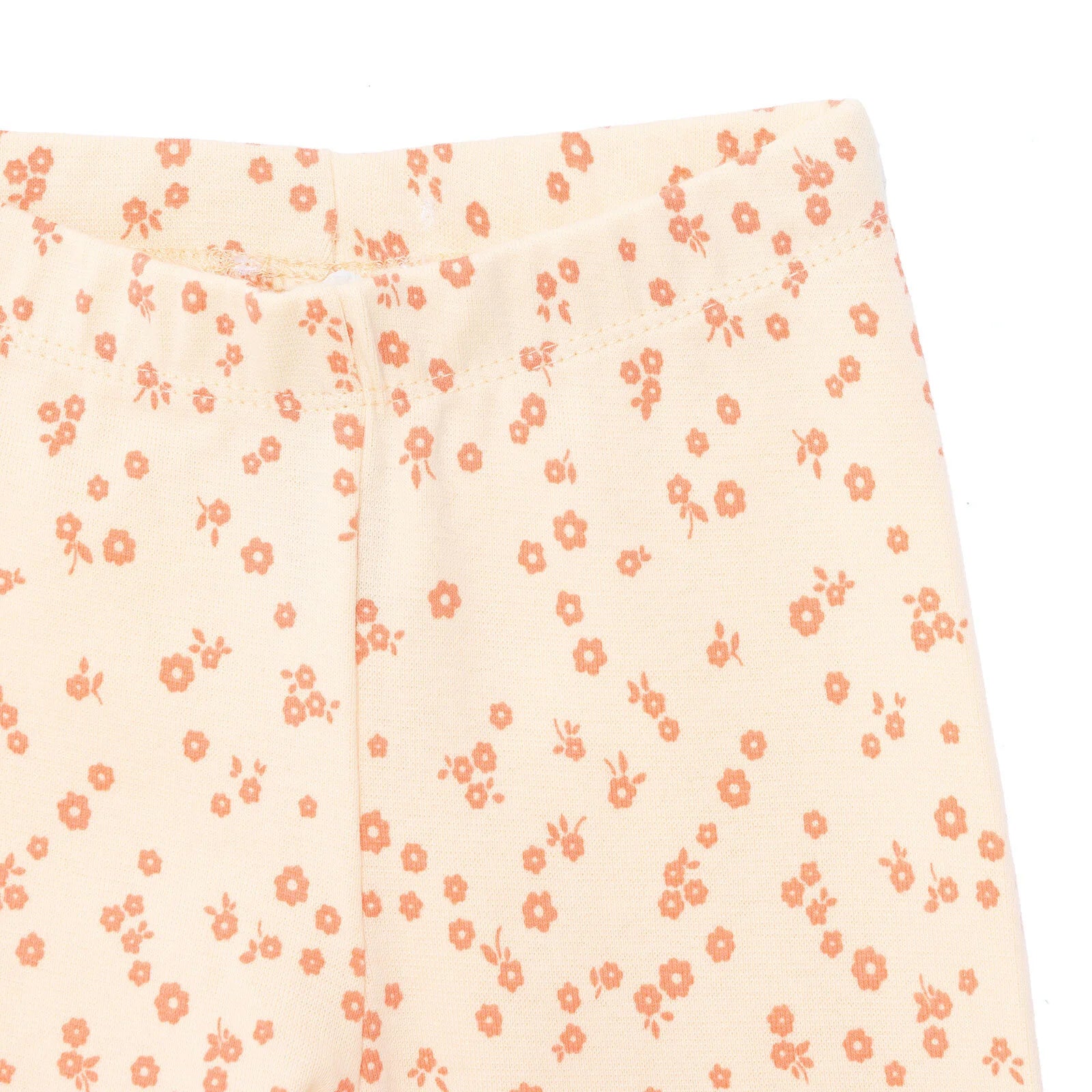 HelloBaby Basic Girl Flowers Patterns Leggings - Light Yellow - ebebek - Black Friday