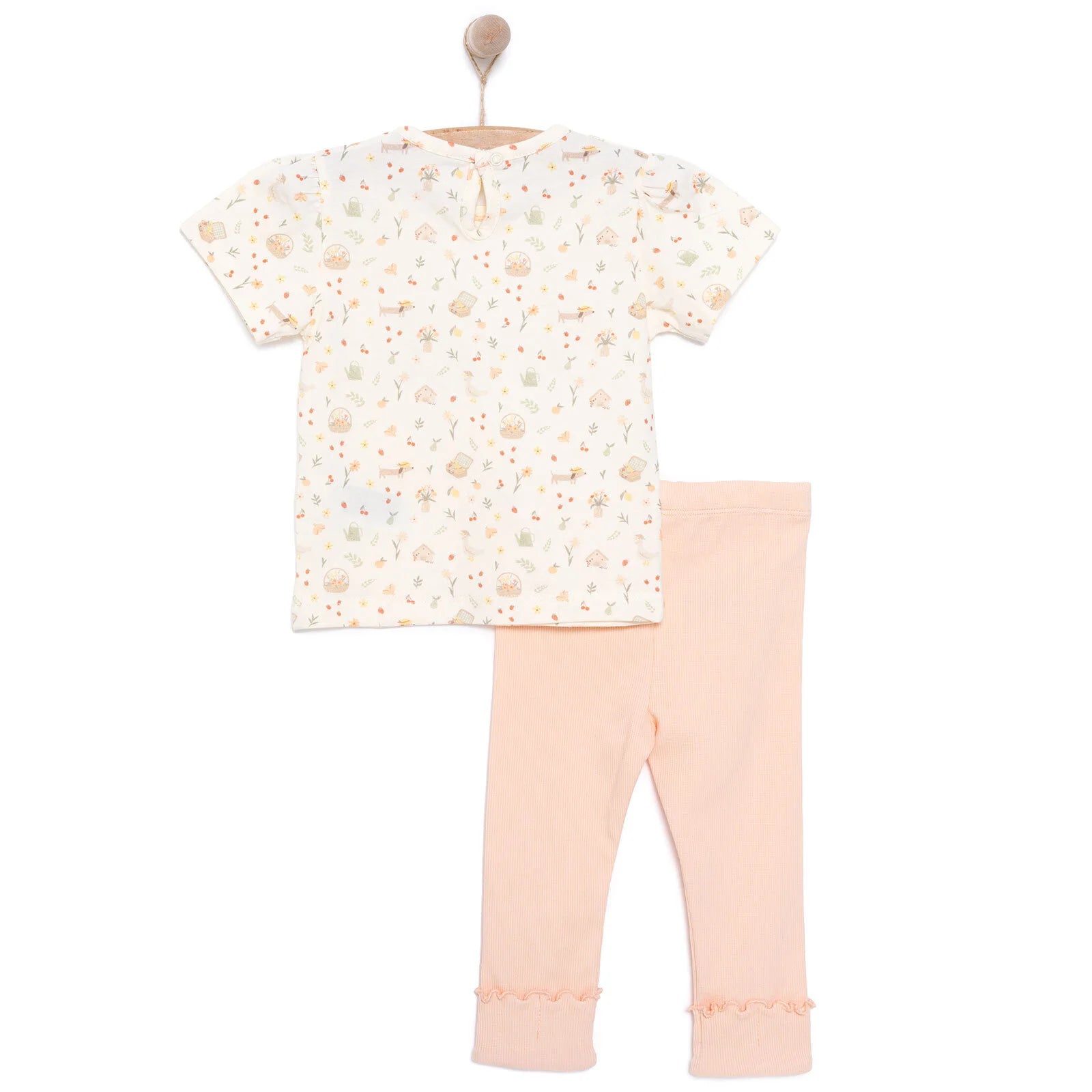 Bebetto Newborn Cute Duck Sweatshirt - Salmon - ebebek - Black Friday