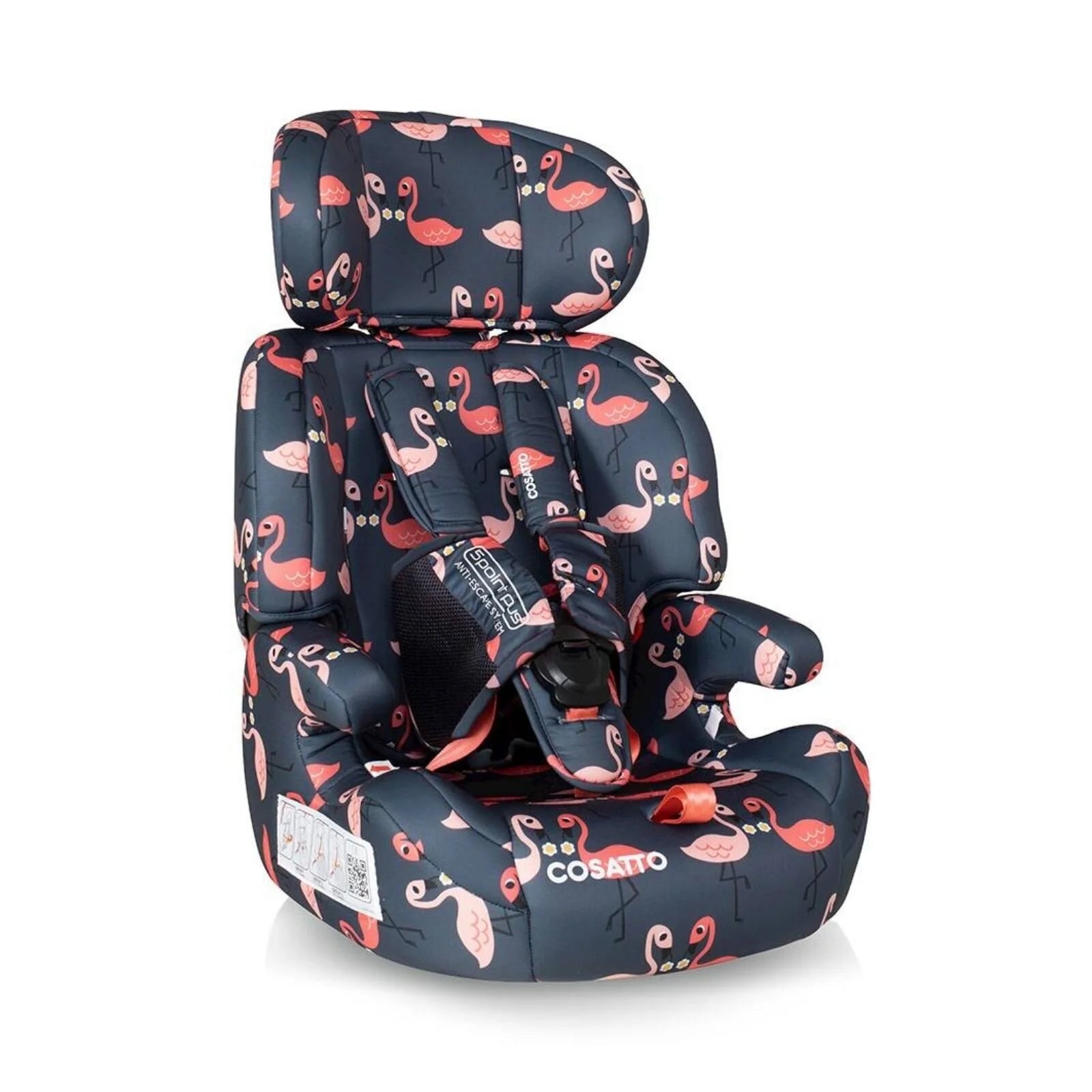 Cosatto Zoomi Group 1/2/3 Car Seat - Pretty Flamingo - ebebek - Black Friday