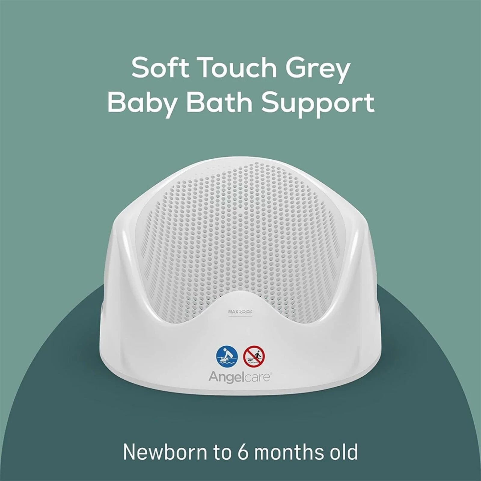Angelcare Soft Touch Baby Bath Support - Grey - ebebek - Black Friday
