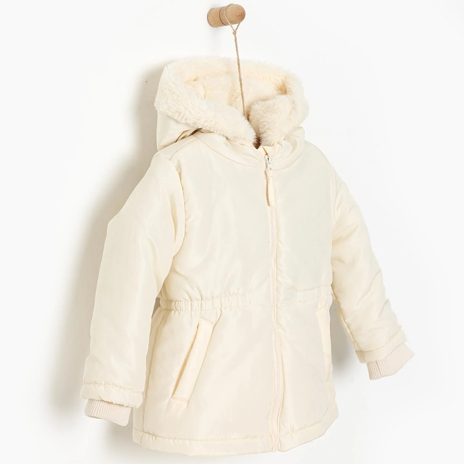 HelloBaby Hooded Coat - Beige - ebebek - Black Friday