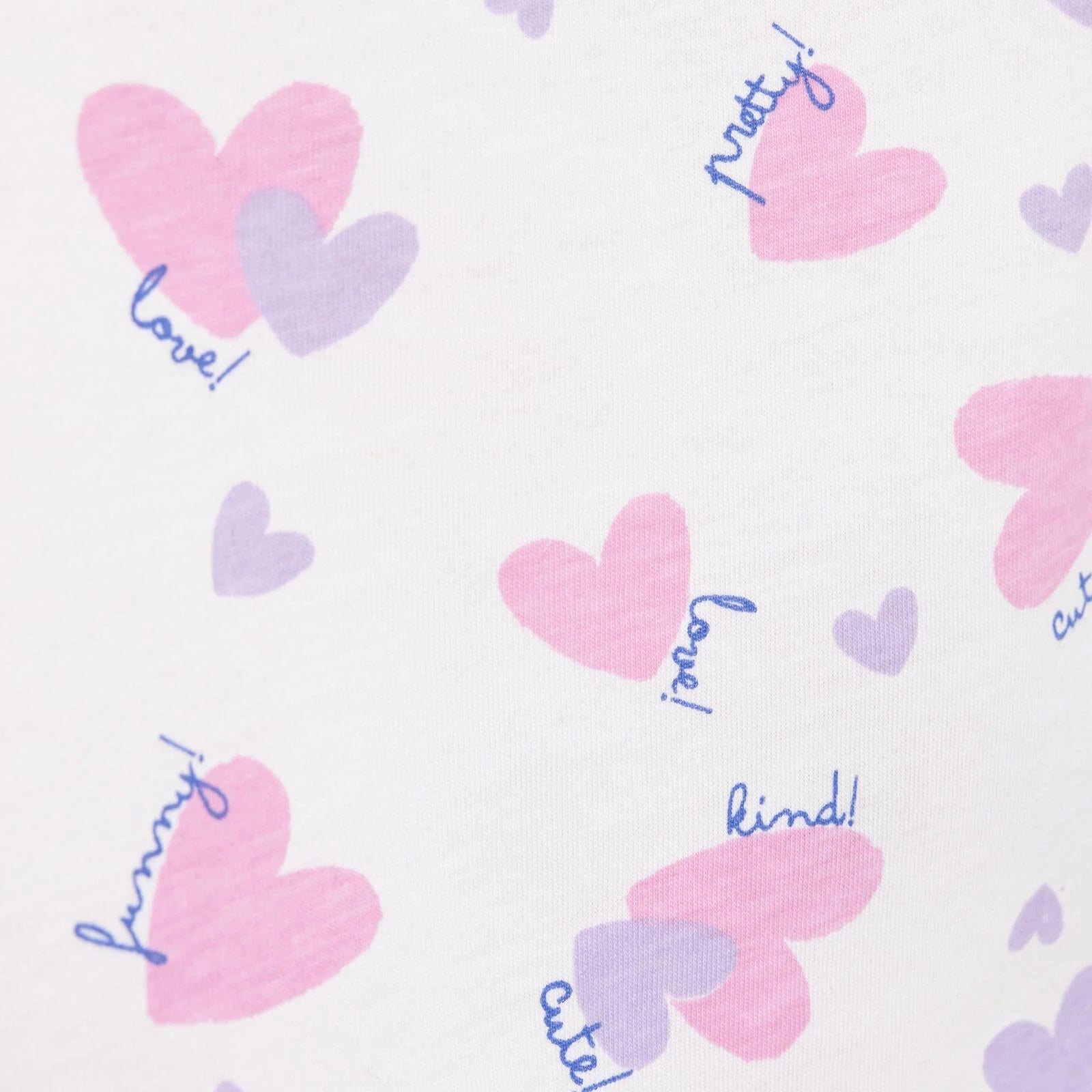 HelloBaby Basic Girl Hearts Patterned T-shirt - Ecru - ebebek - Black Friday