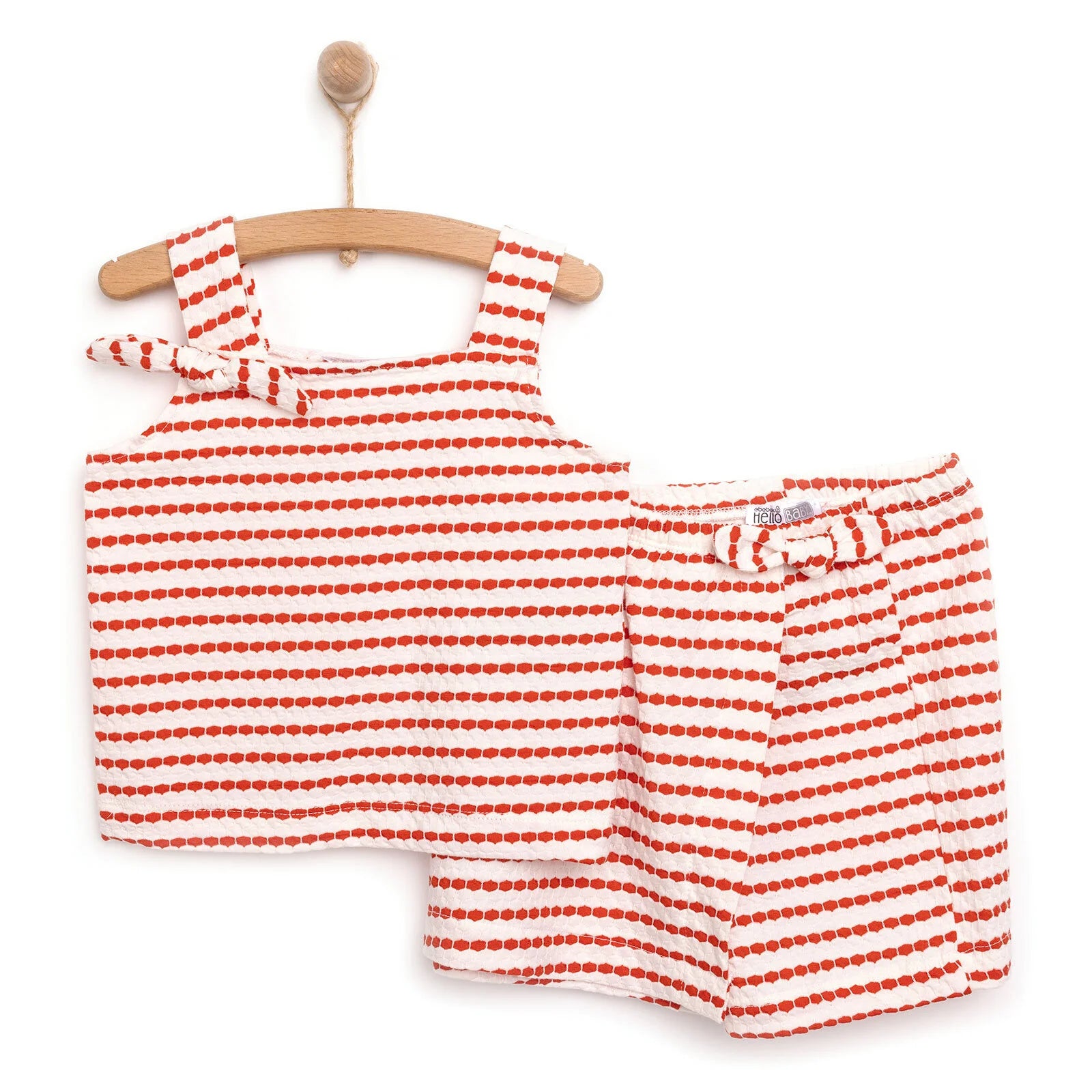 HelloBaby Under The Sea Girl Blouse - Short - Coral - ebebek - Black Friday