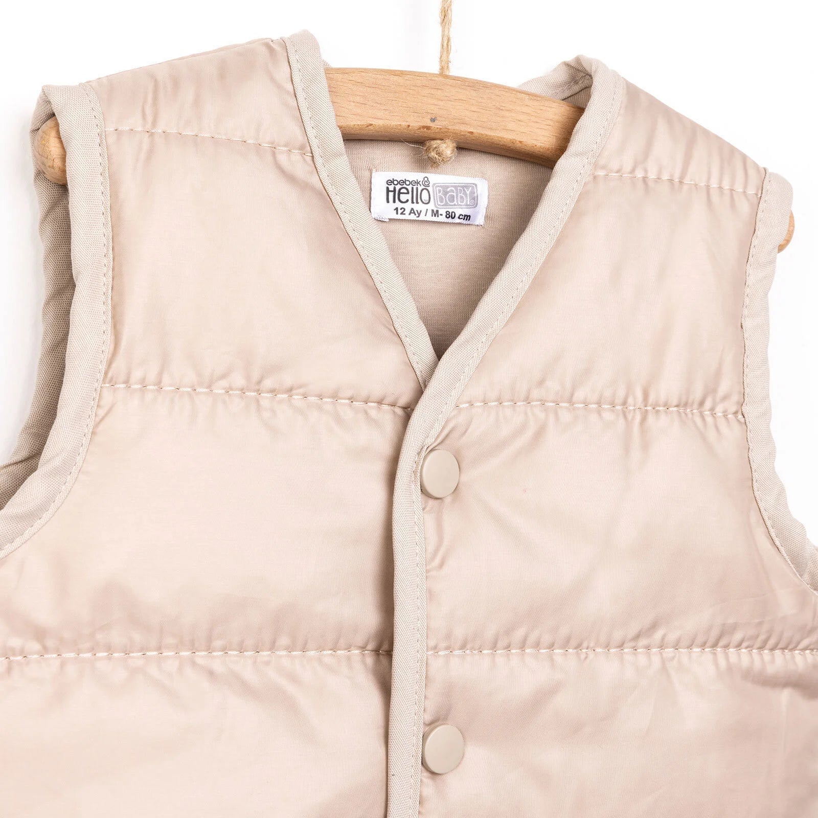 HelloBaby Basic Yelek - Beige - ebebek - Black Friday