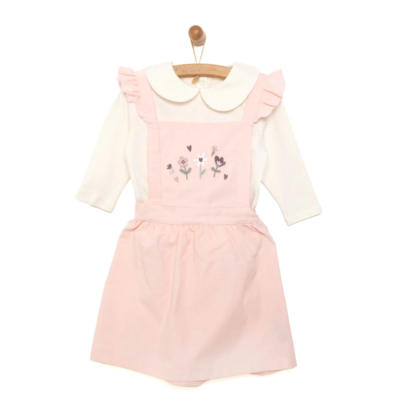 HelloBaby Salopette Skirt Blouse - Salmon - ebebek - Black Friday