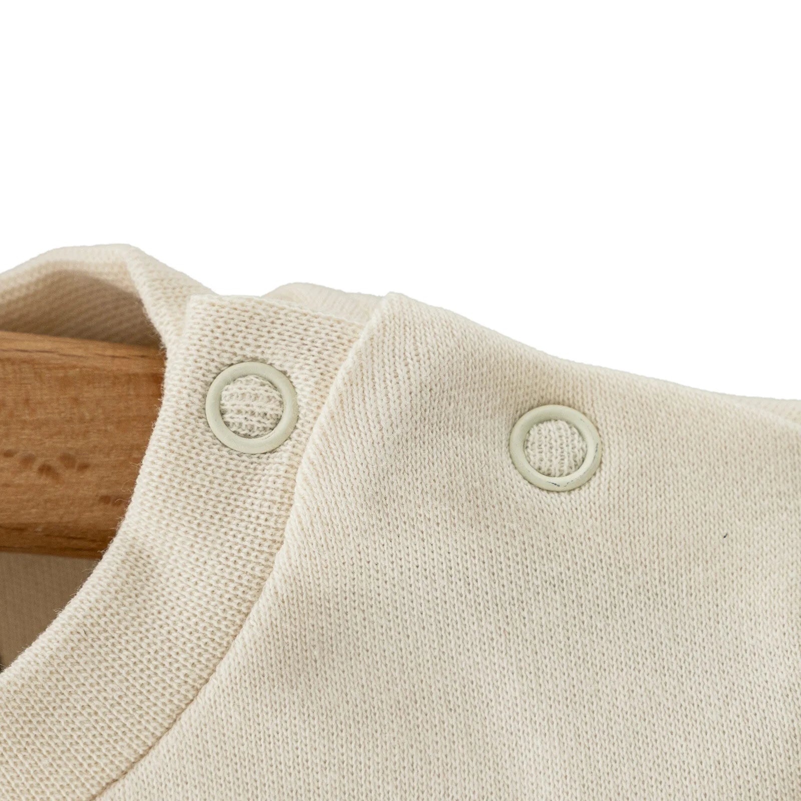 HelloBaby Basic Unisex Long Sleeve T-shirt - White - Ecru - ebebek - Black Friday