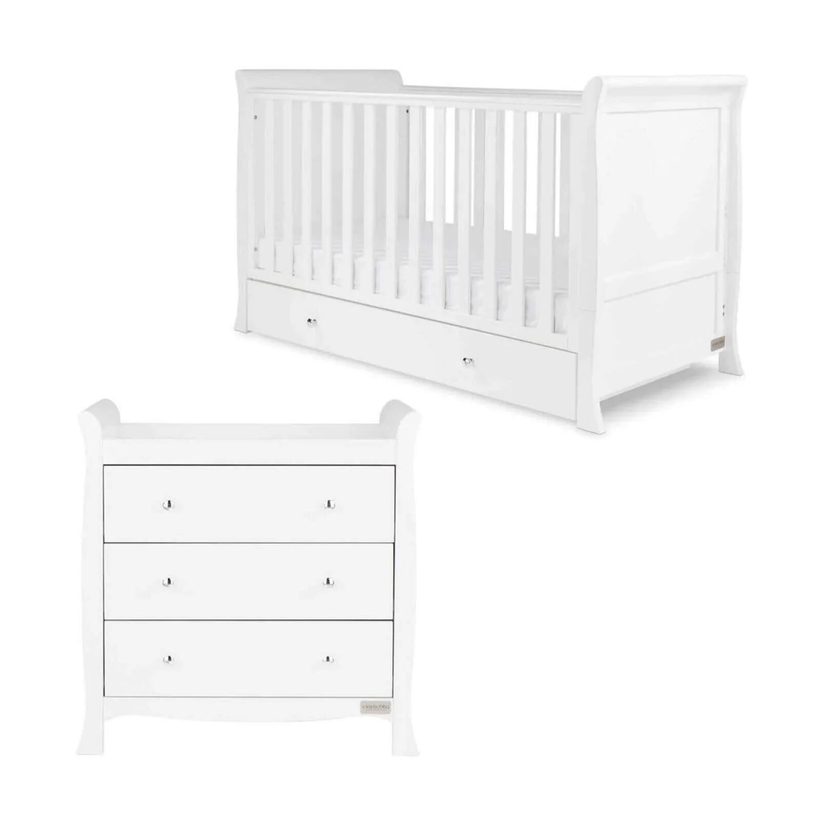 Ickle Bubba Snowdon Classic Furniture Set Premium Sprung Mattress 2 pcs - White - ebebek - Black Friday