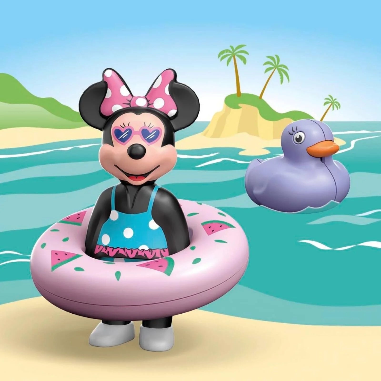 Playmobil Junior Disney Minnie Mouse's Beach Trip 71706 - ebebek - Black Friday