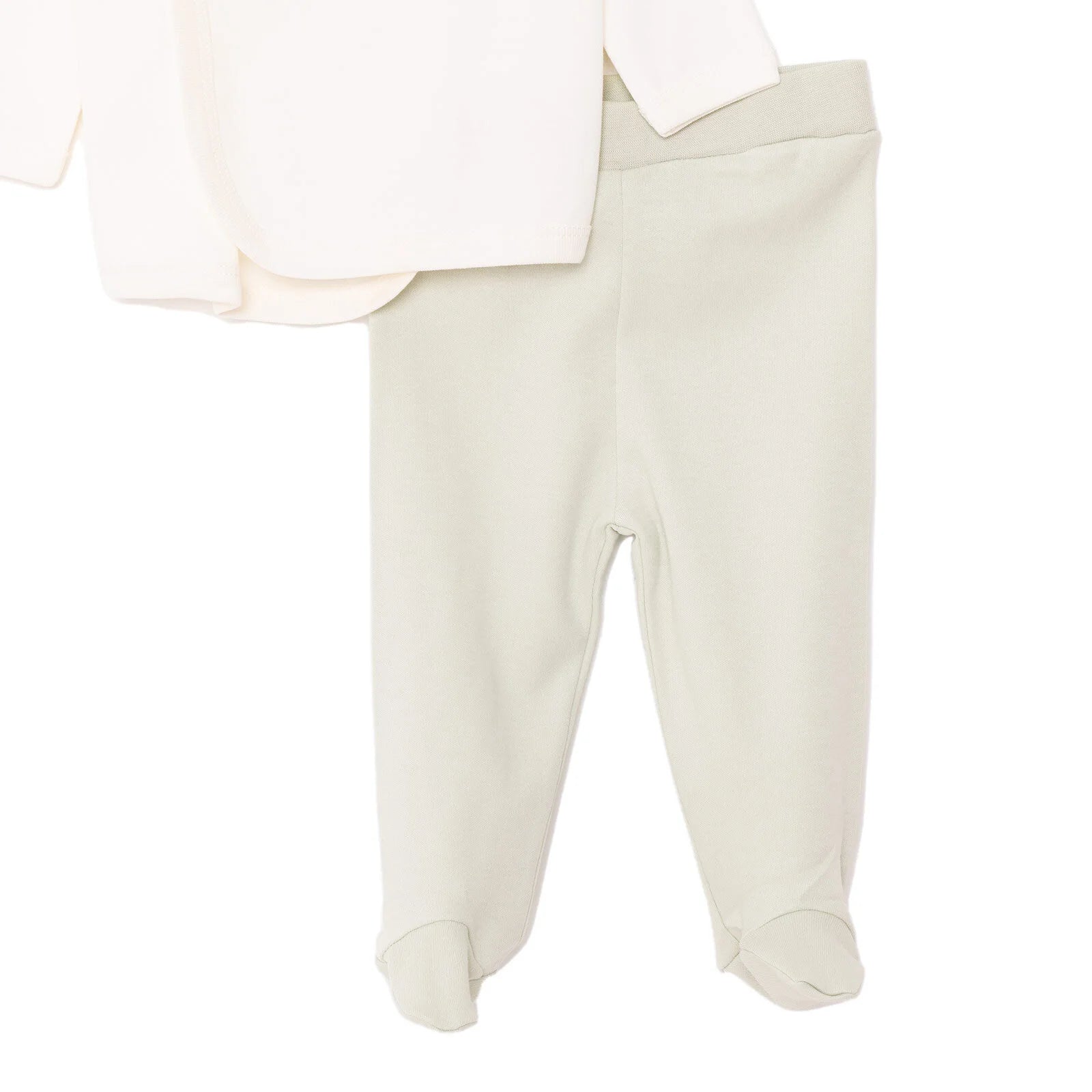 HelloBaby Newborn Baby Top - Hat - Footed Bottom - Ecru - ebebek - Black Friday