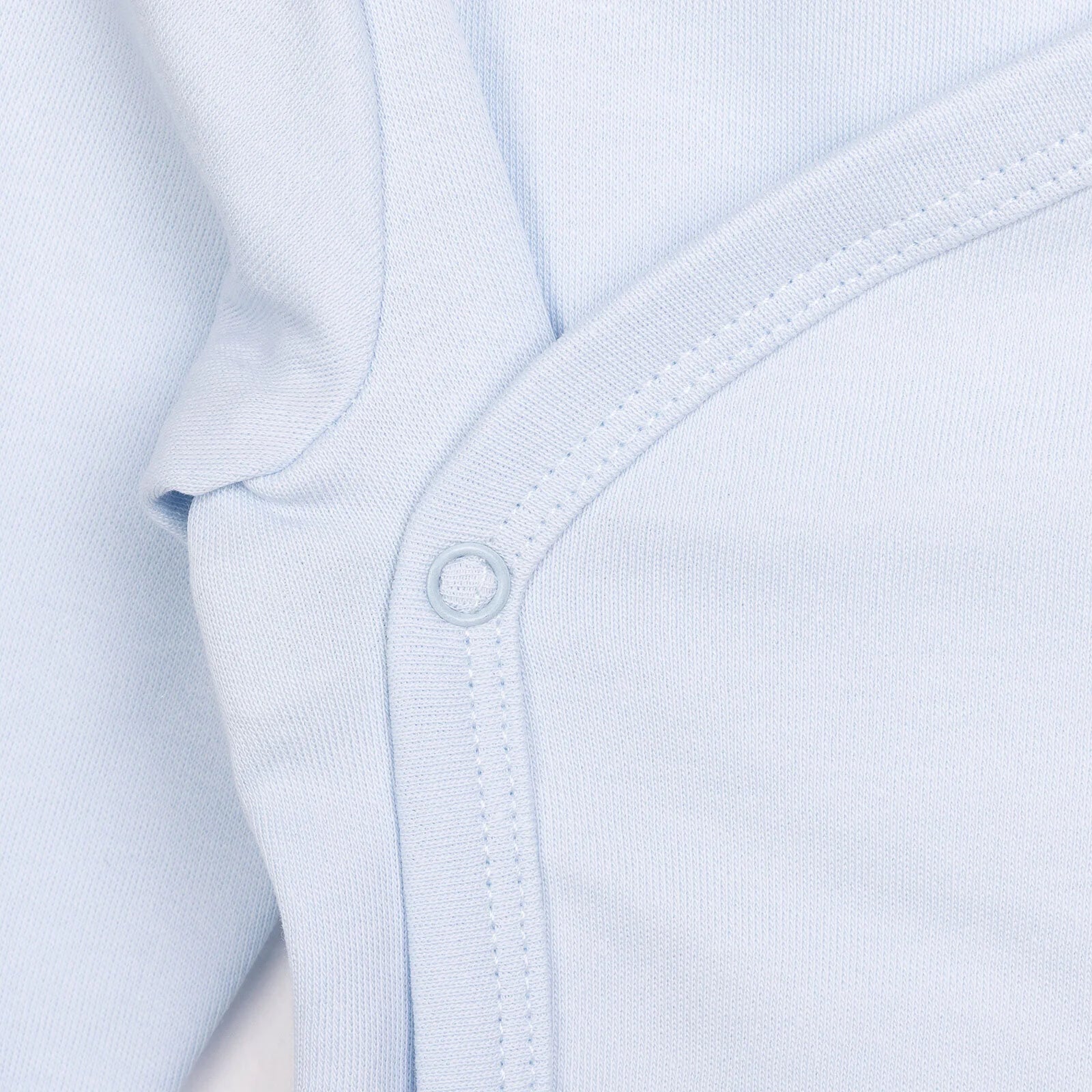 HelloBaby Newborn Organic Wrapover Top - Hat - Blue - ebebek - Black Friday