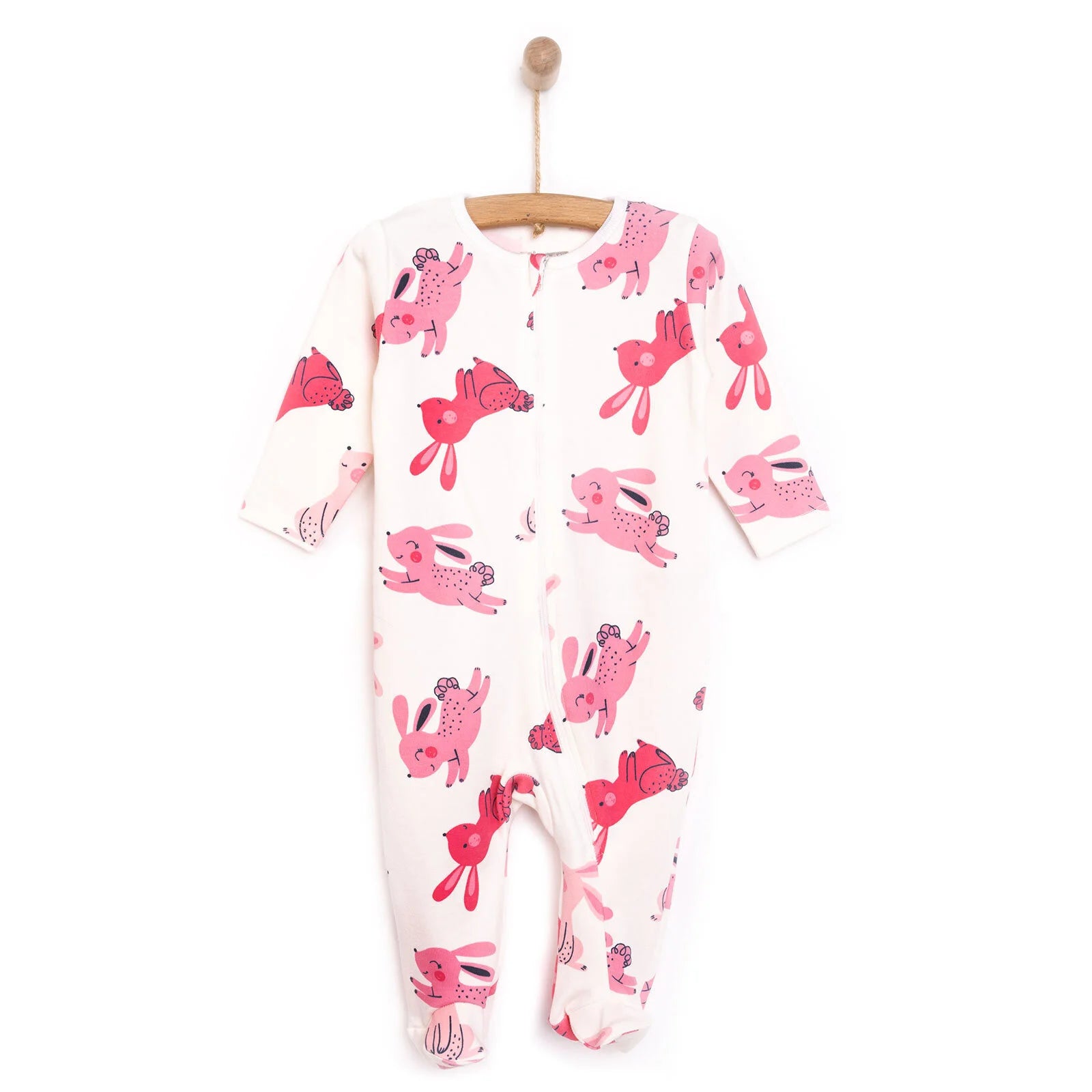 HelloBaby Newborn Baby Girl Jumpsuit - Ecru - ebebek - Black Friday