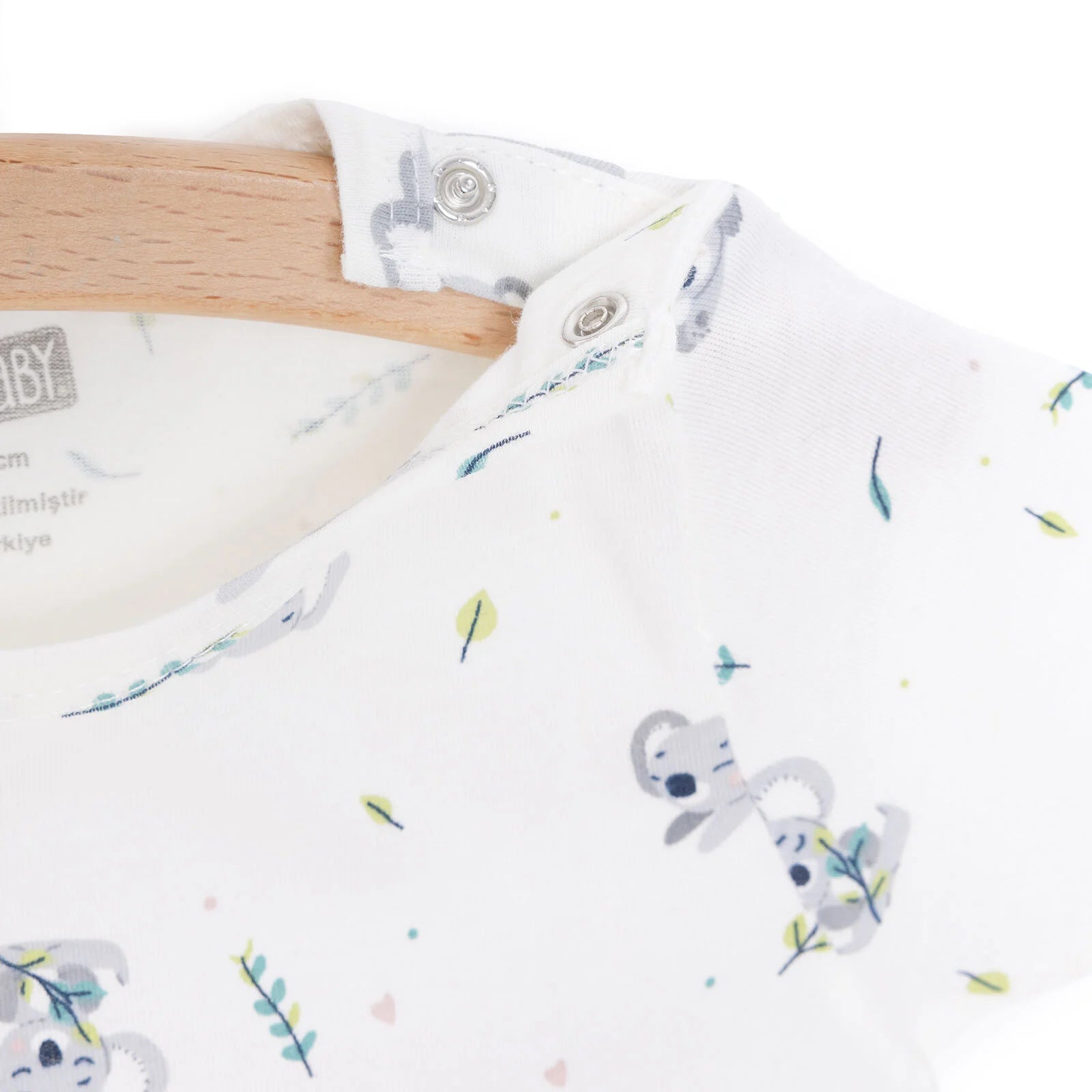 HelloBaby Newborn Boy Short Overalls - Ecru - ebebek - Black Friday