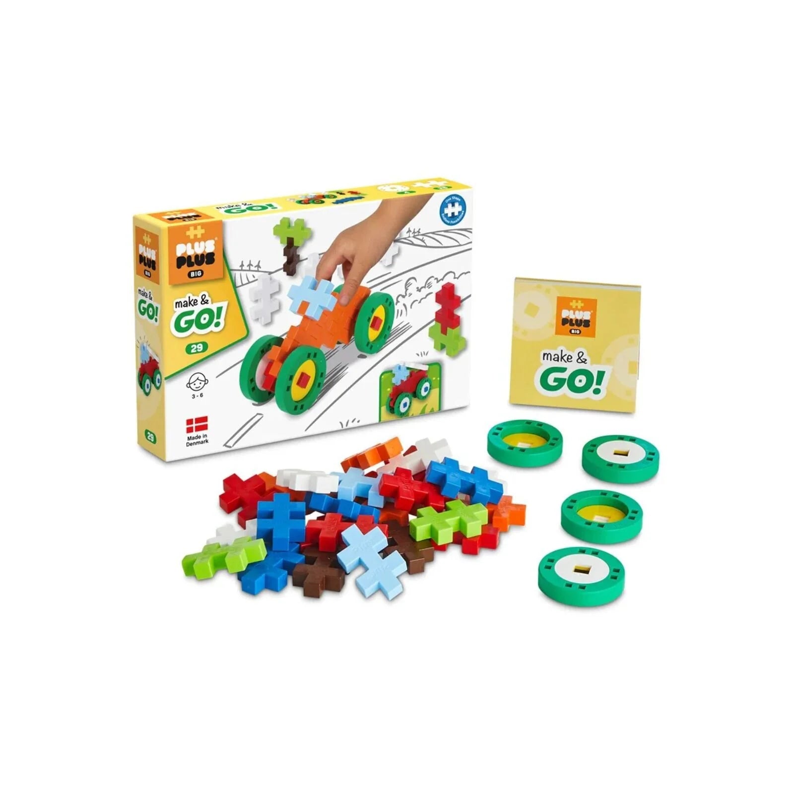 Plus Plus Big Make & Go 29 pcs - ebebek - Black Friday