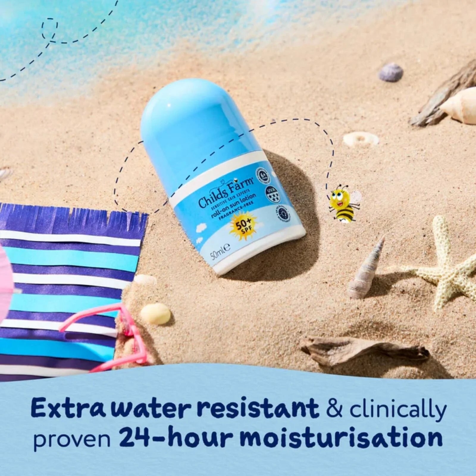 Childs Farm SPF50+ Roll On Fragrance Free Sun Lotion 50ml - ebebek - Black Friday