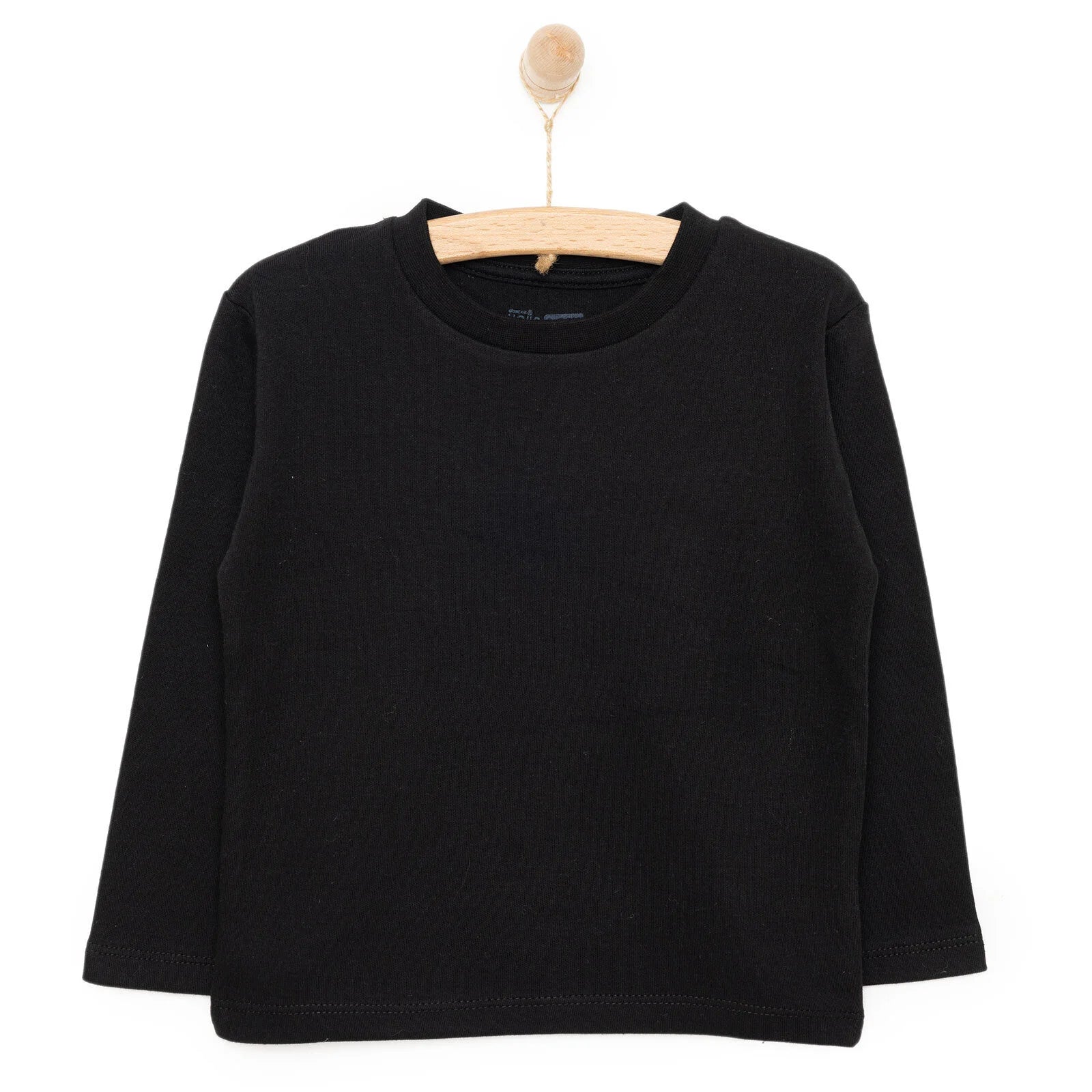 HelloBaby Baby Boy Long Sleeve T-Shirt - Black - ebebek - Black Friday