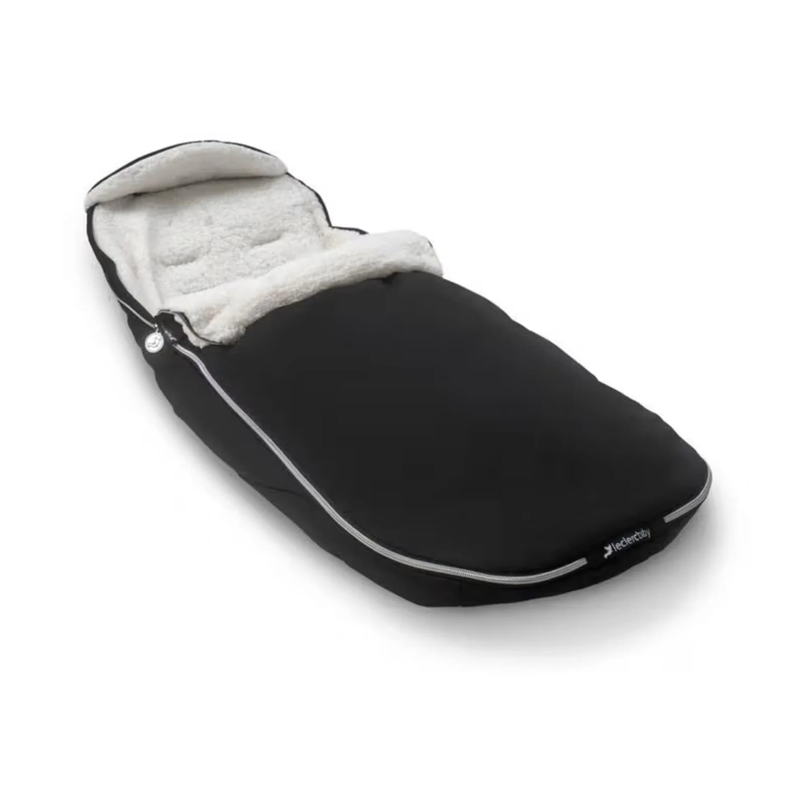 Leclerc Baby Influencer Air Footmuff Teddy - Piano Black - ebebek - Black Friday