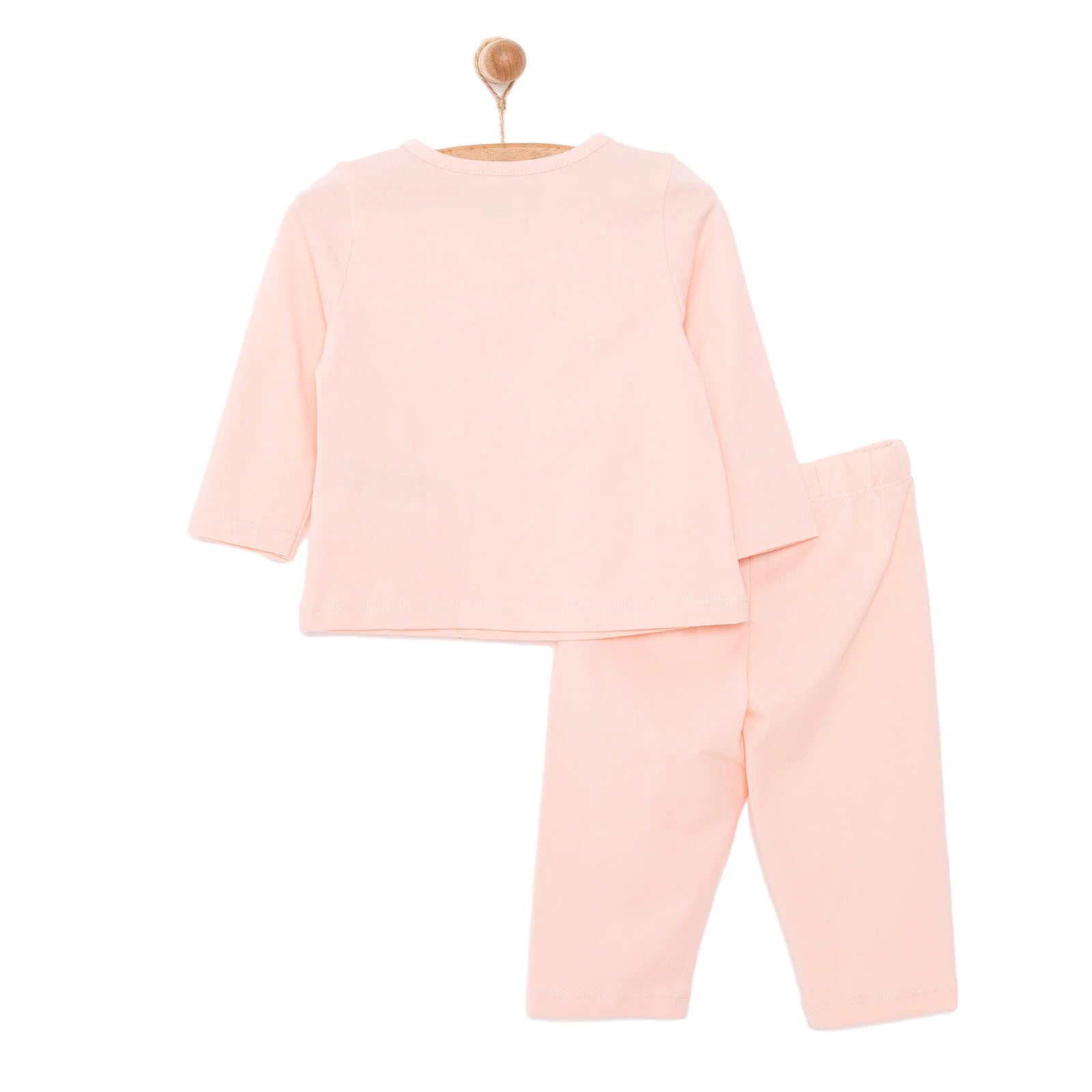 HelloBaby Girl Long Sleeve Pyjamas Set - Pink - ebebek - Black Friday