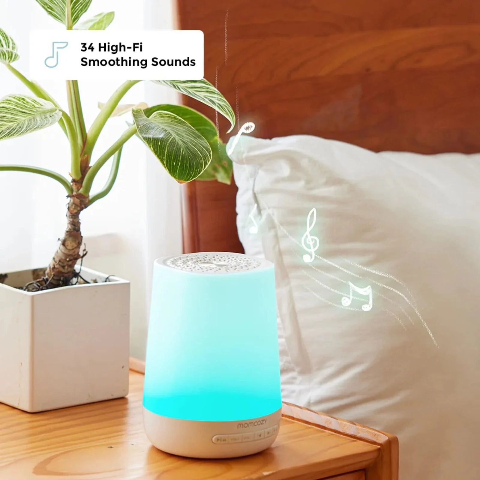 Momcozy White Noise Baby Sound Machine - Momcozy - ebebek