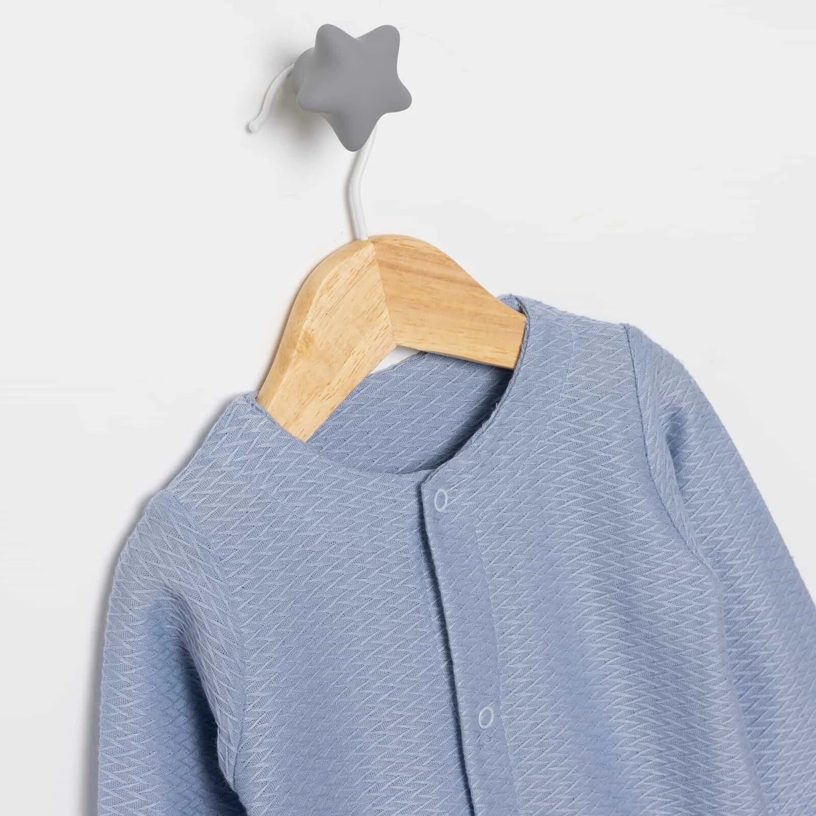 Bebbek Unisex Footed Jumpsuit - Light Blue - ebebek - Black Friday