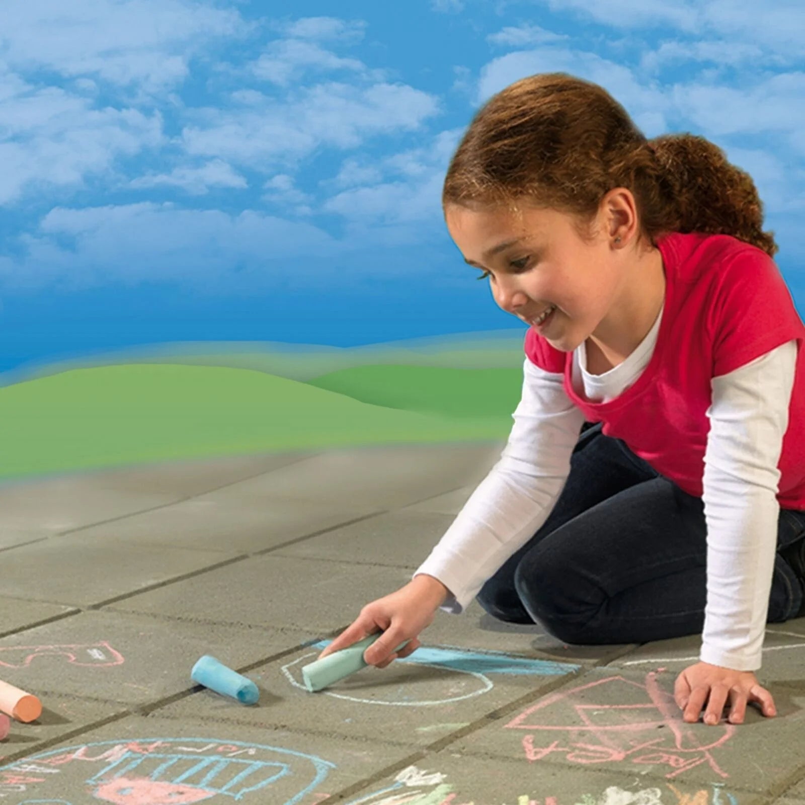 SES Creative Playground Chalk 6 pcs - ebebek - Black Friday