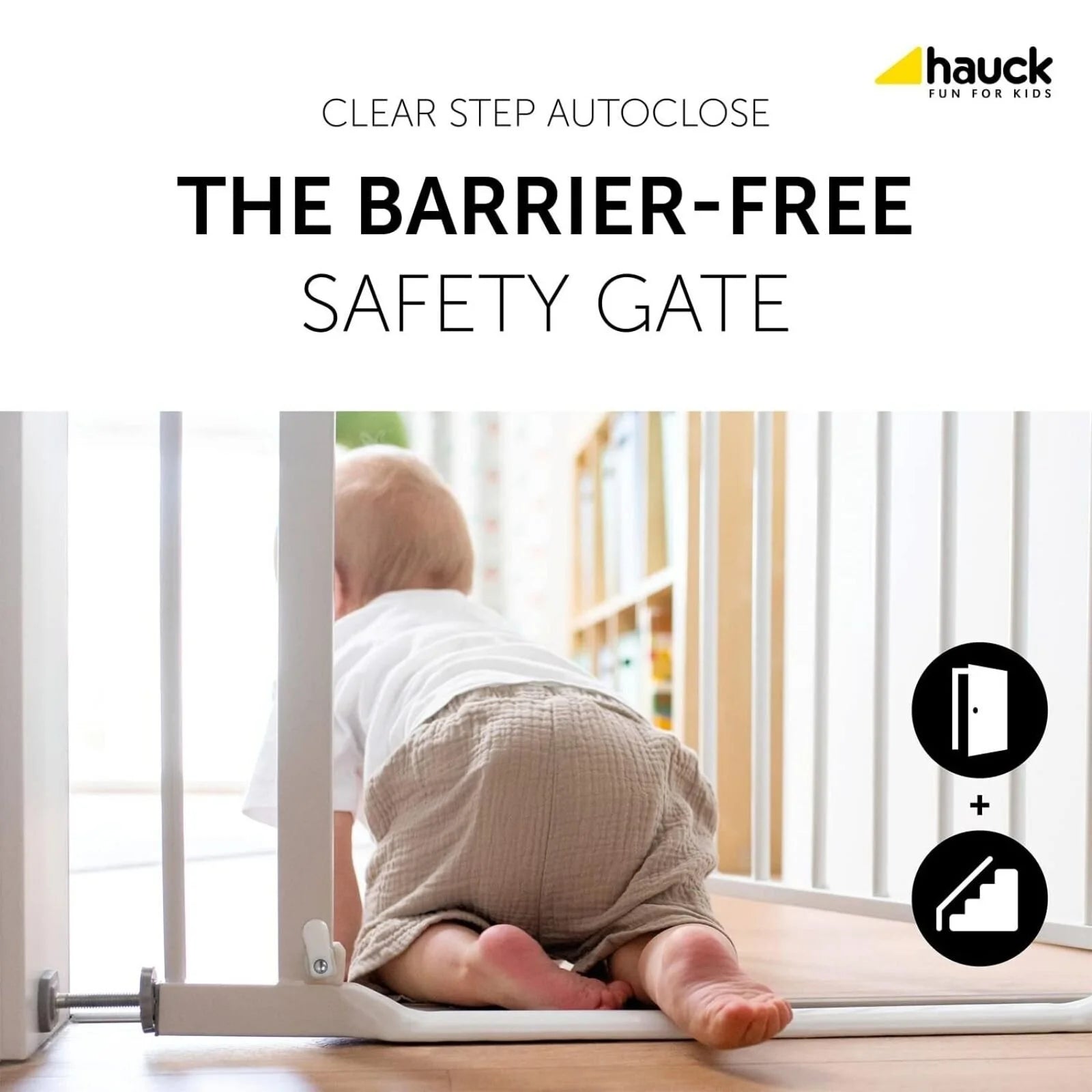 Hauck Clear Step Safety Gate - ebebek - Black Friday