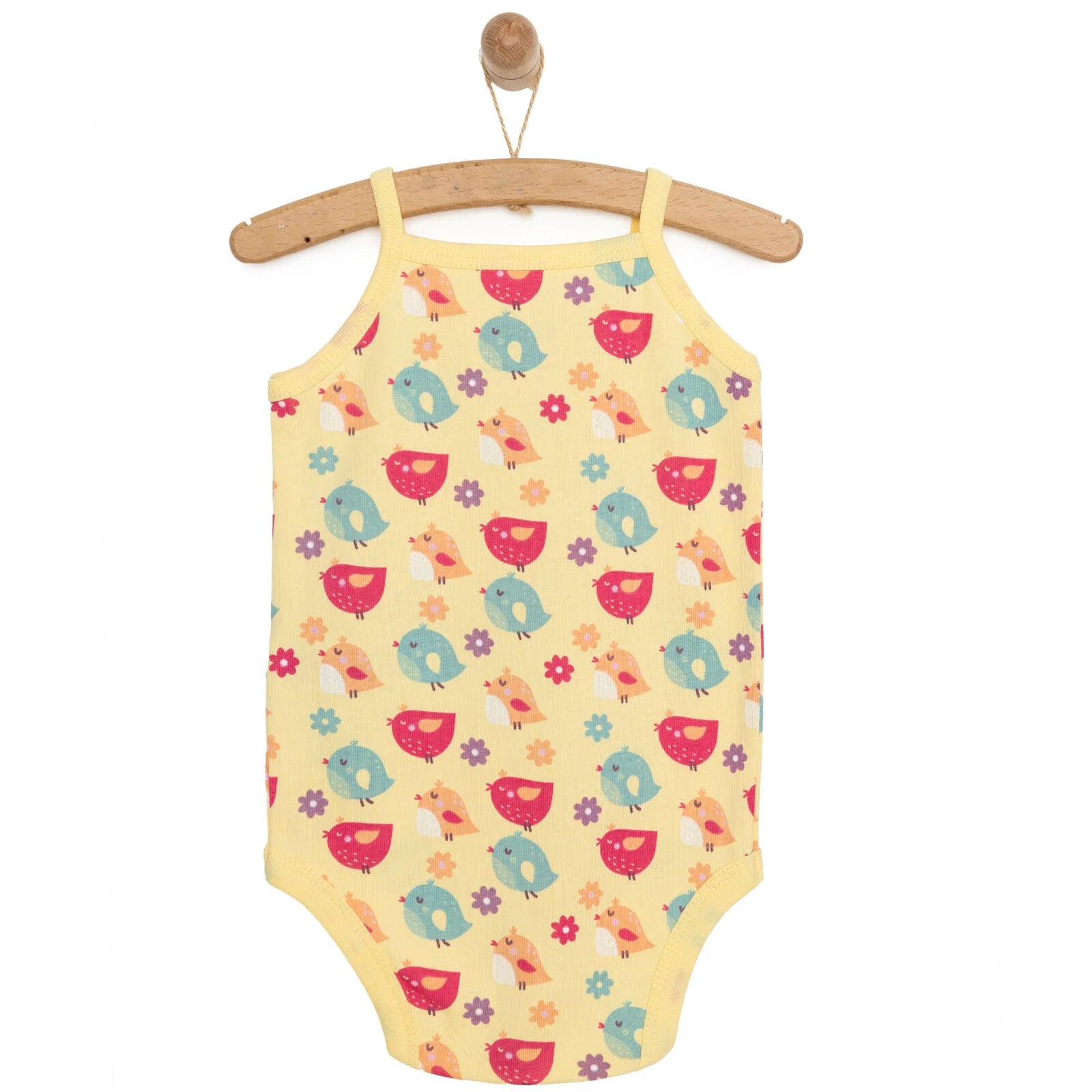 HelloBaby Rope Strap Bodysuit - Light Yellow - ebebek - Black Friday