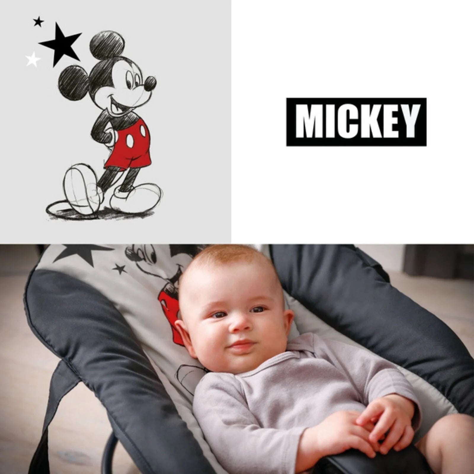 Hauck Disney Rocky Bouncer - Mickey Stars - Hauck - ebebek