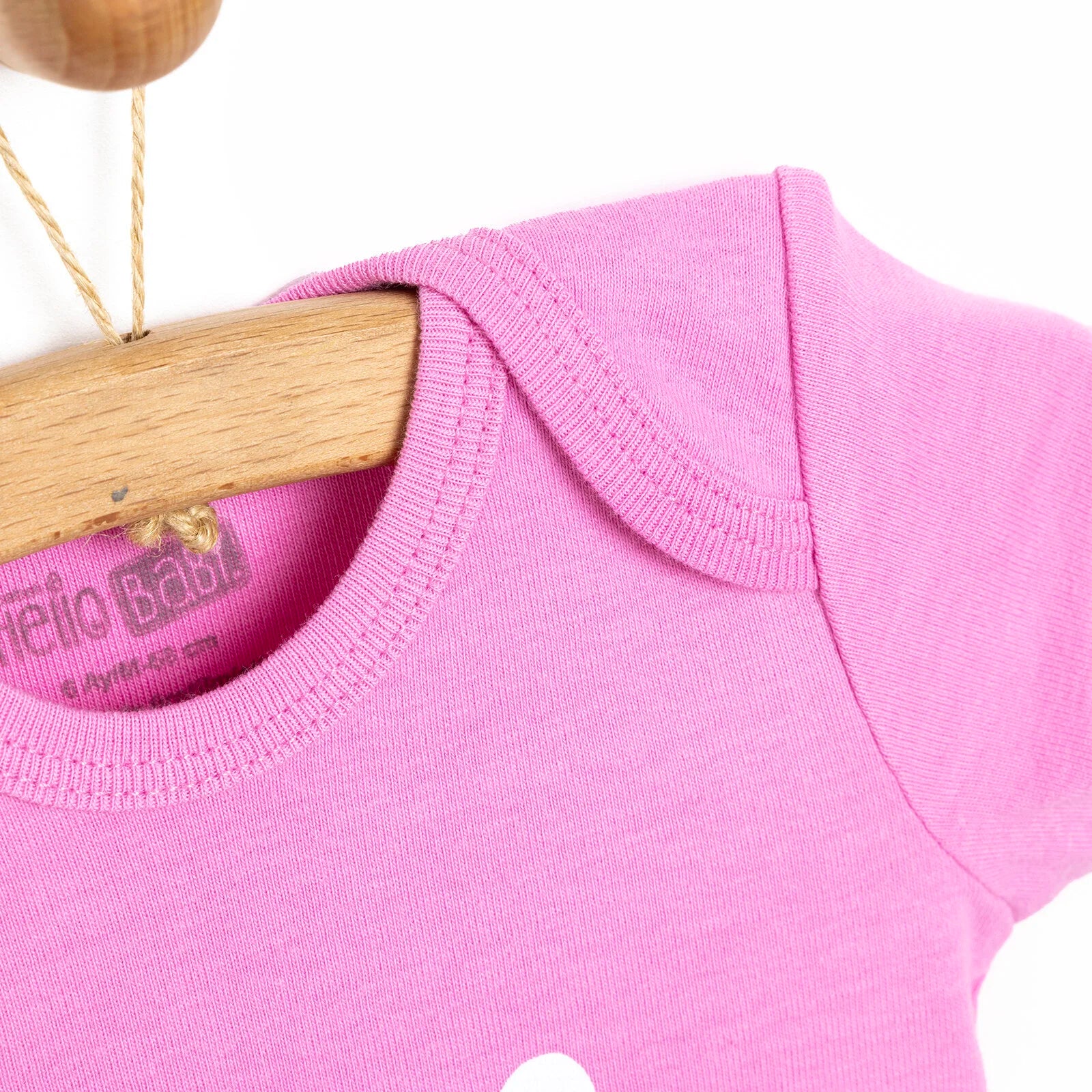 HelloBaby Short Sleeve Bodysuit - Dark Pink - ebebek - Black Friday