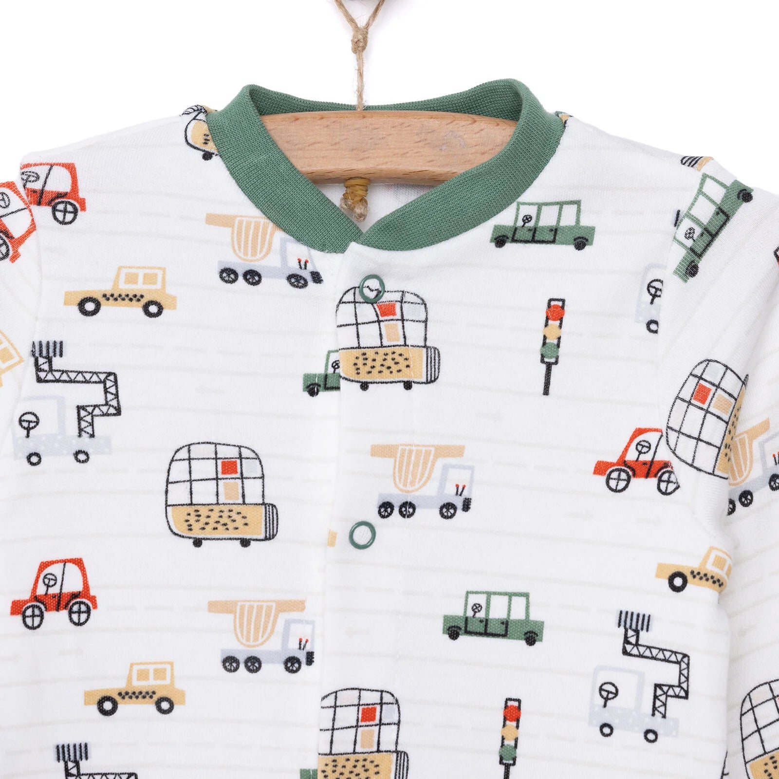 HelloBaby Newborn Boy Jumpsuit - Ecru - ebebek - Black Friday