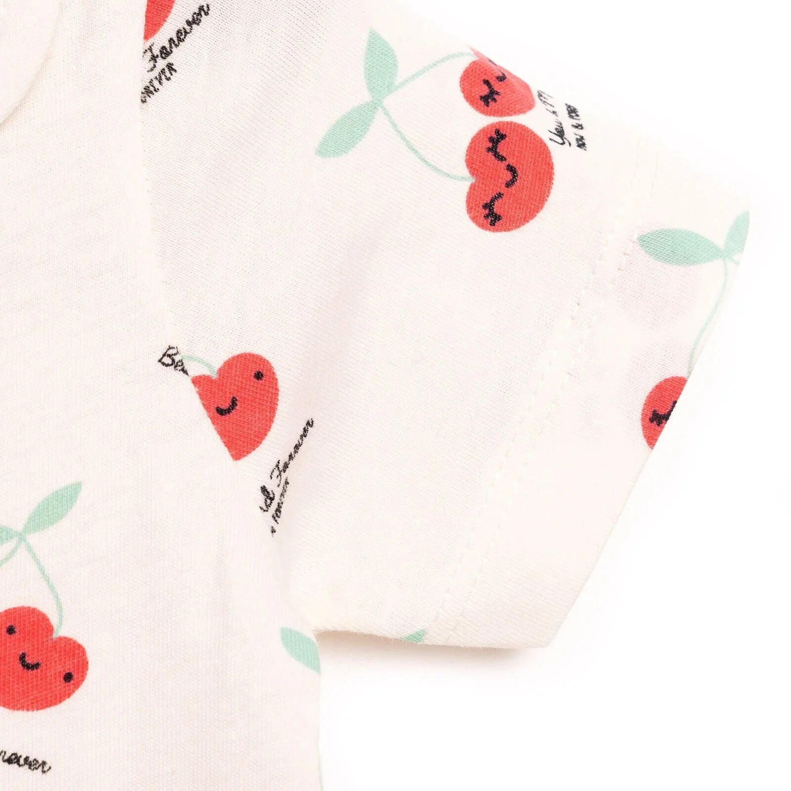 HelloBaby Baby Girl Short Sleeve Pyjamas - Ecru - ebebek - Black Friday