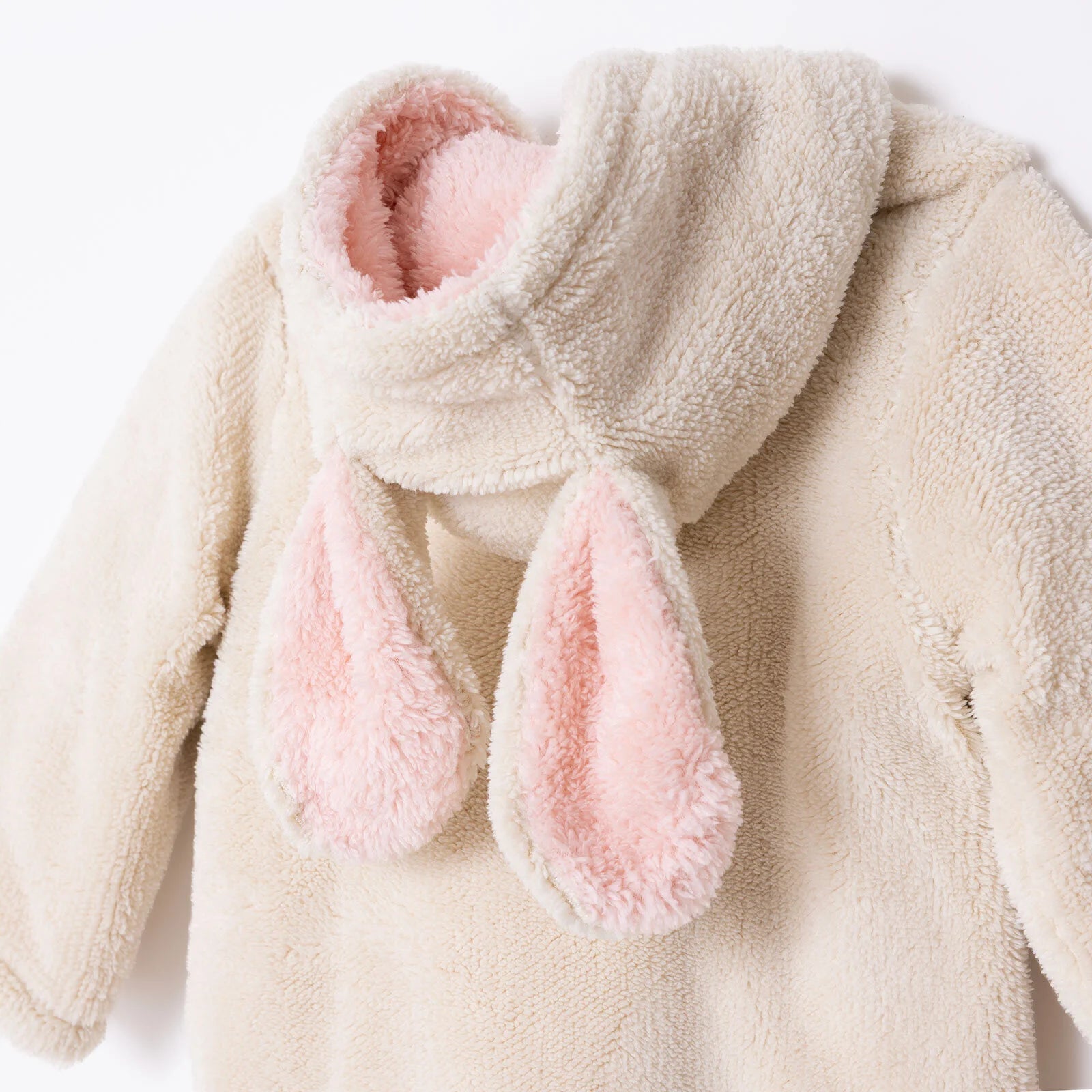 Midimod Newborn Welsoft Footless Jumpsuit - Ecru - ebebek - Black Friday