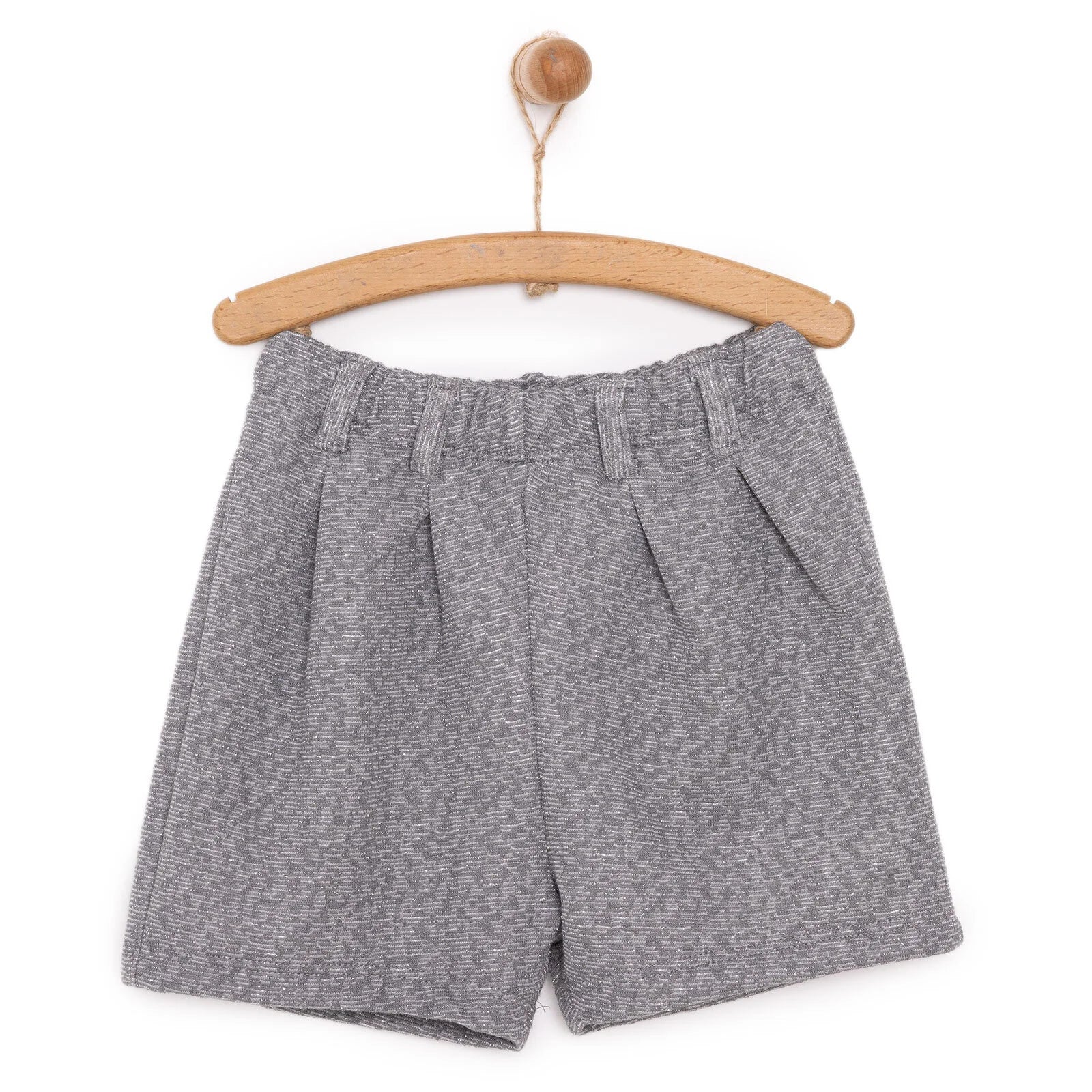 HelloBaby Metallic Girl Shorts - Silver - ebebek - Black Friday