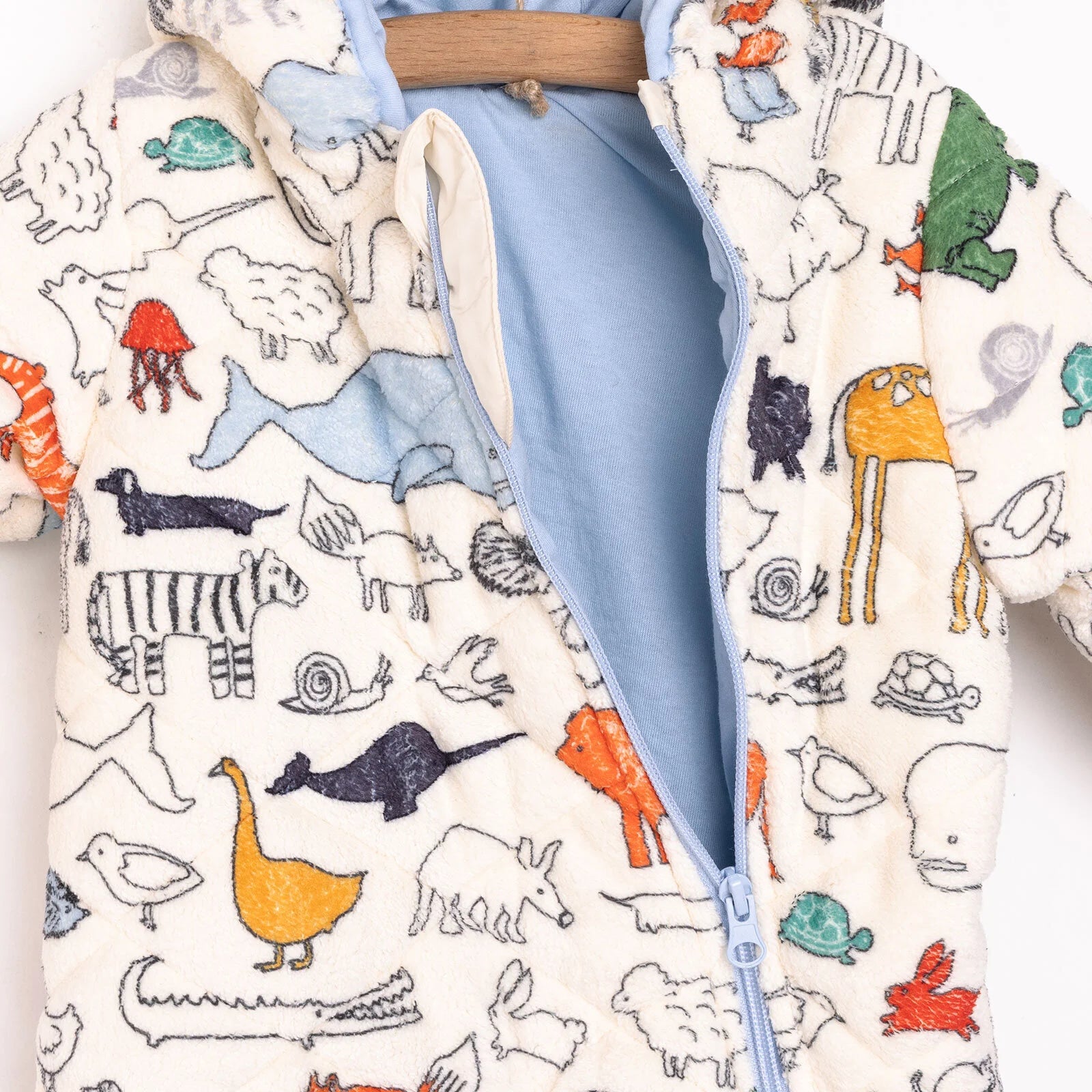 MidiMod Newborn Baby Boy Hooded - Footed Jumpsuit - ebebek - Black Friday