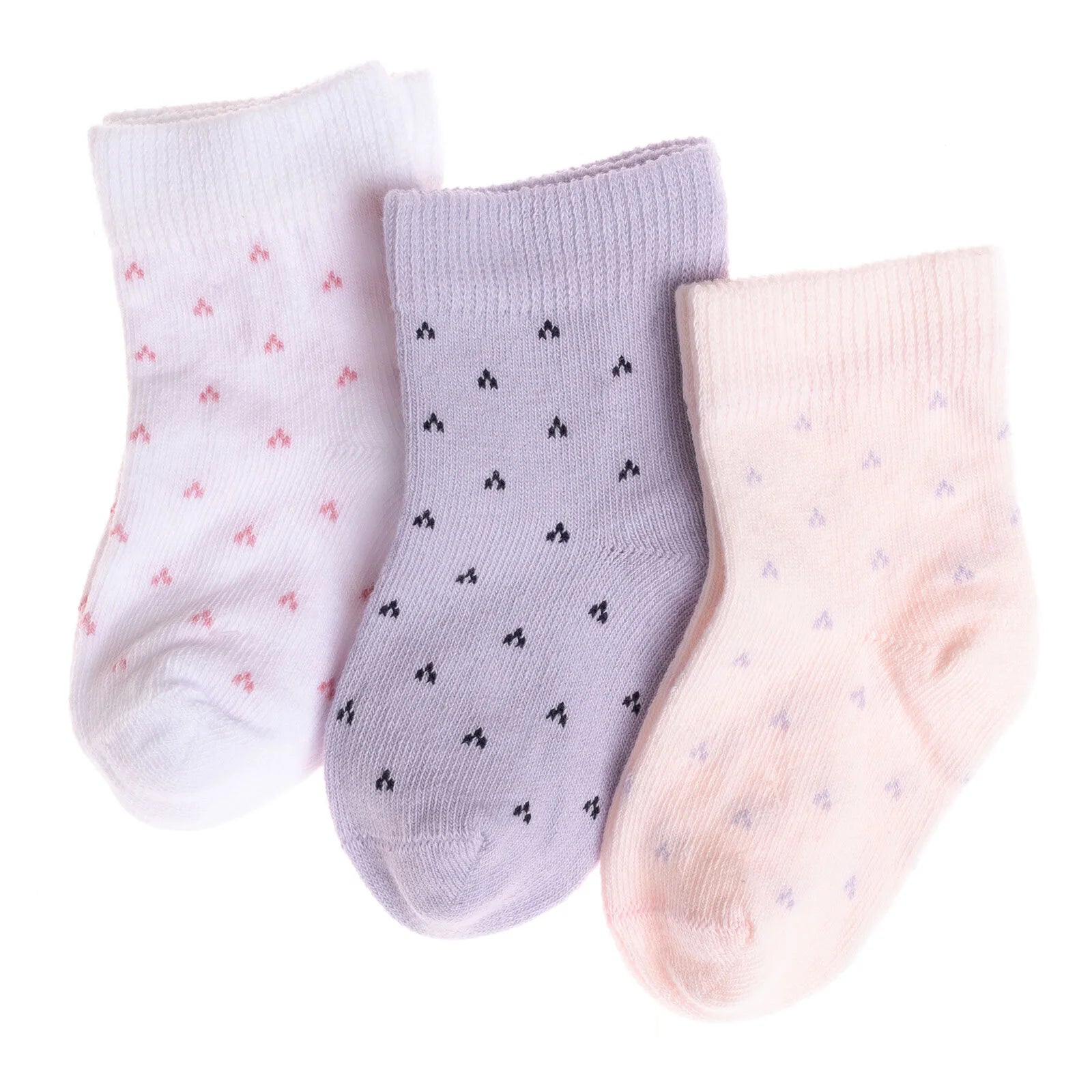 HelloBaby Baby Girl Pack of 3 Socks - Purple - ebebek - Black Friday